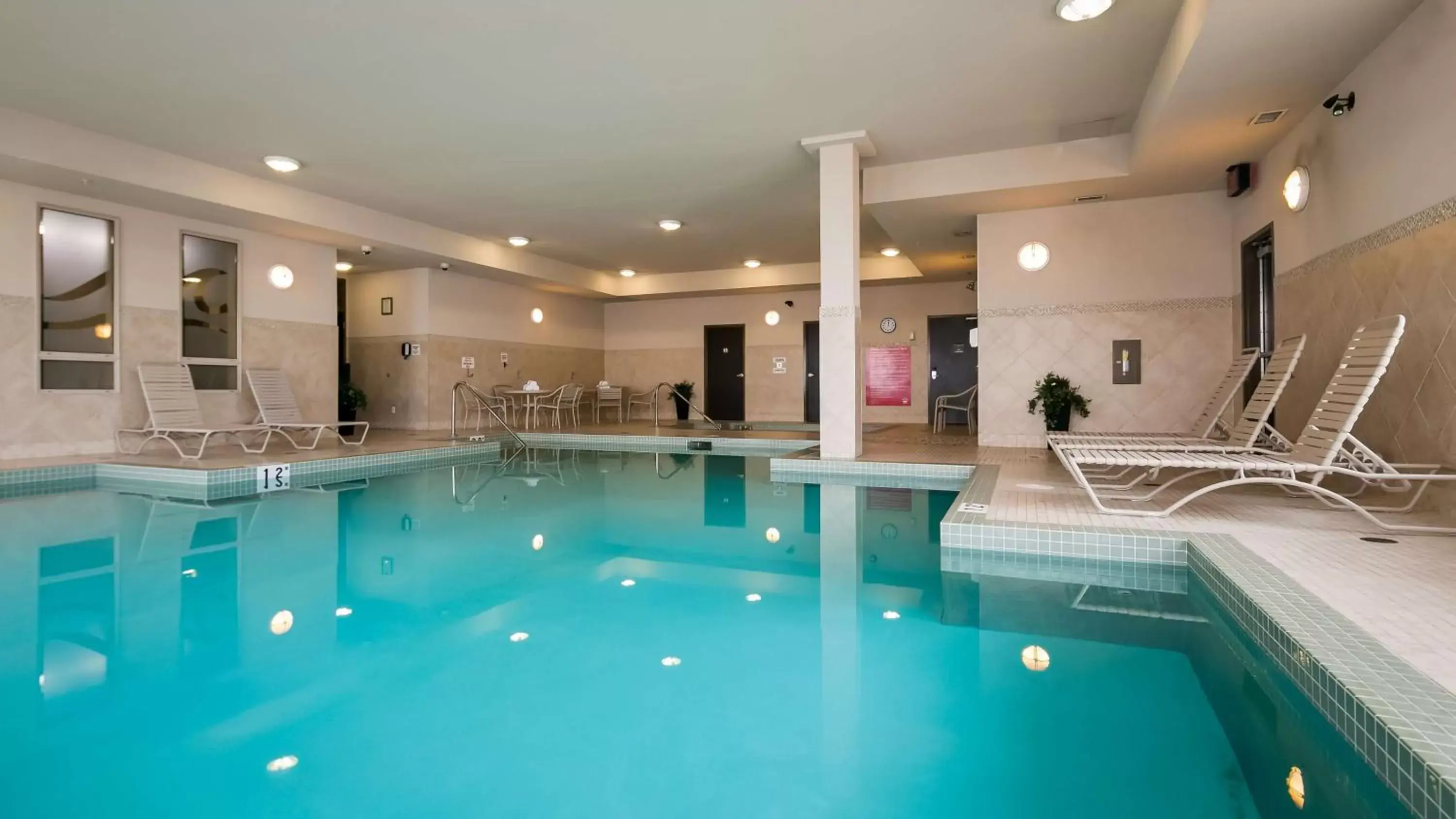 Pool view, Swimming Pool in Best Western Plus Sherwood Park Inn & Suites