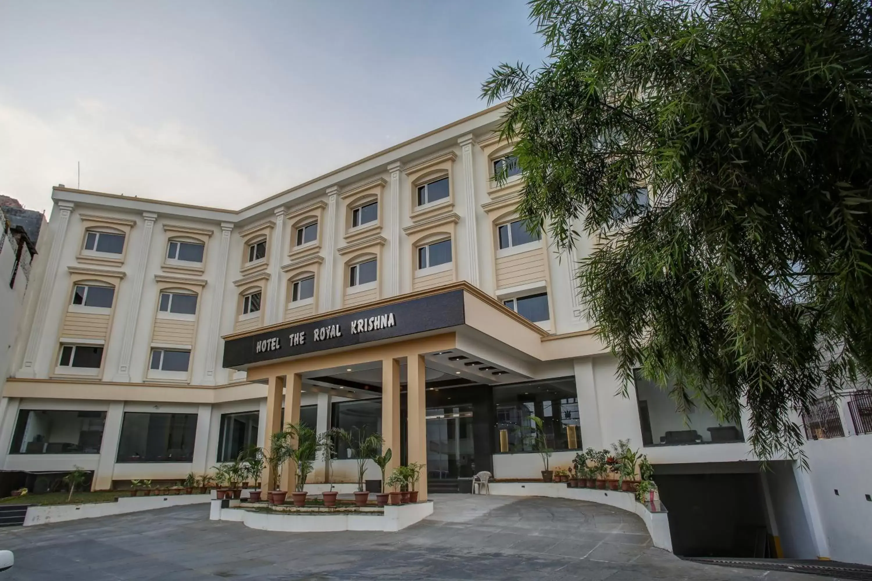 Facade/entrance, Property Building in Hotel The Royal Krishna