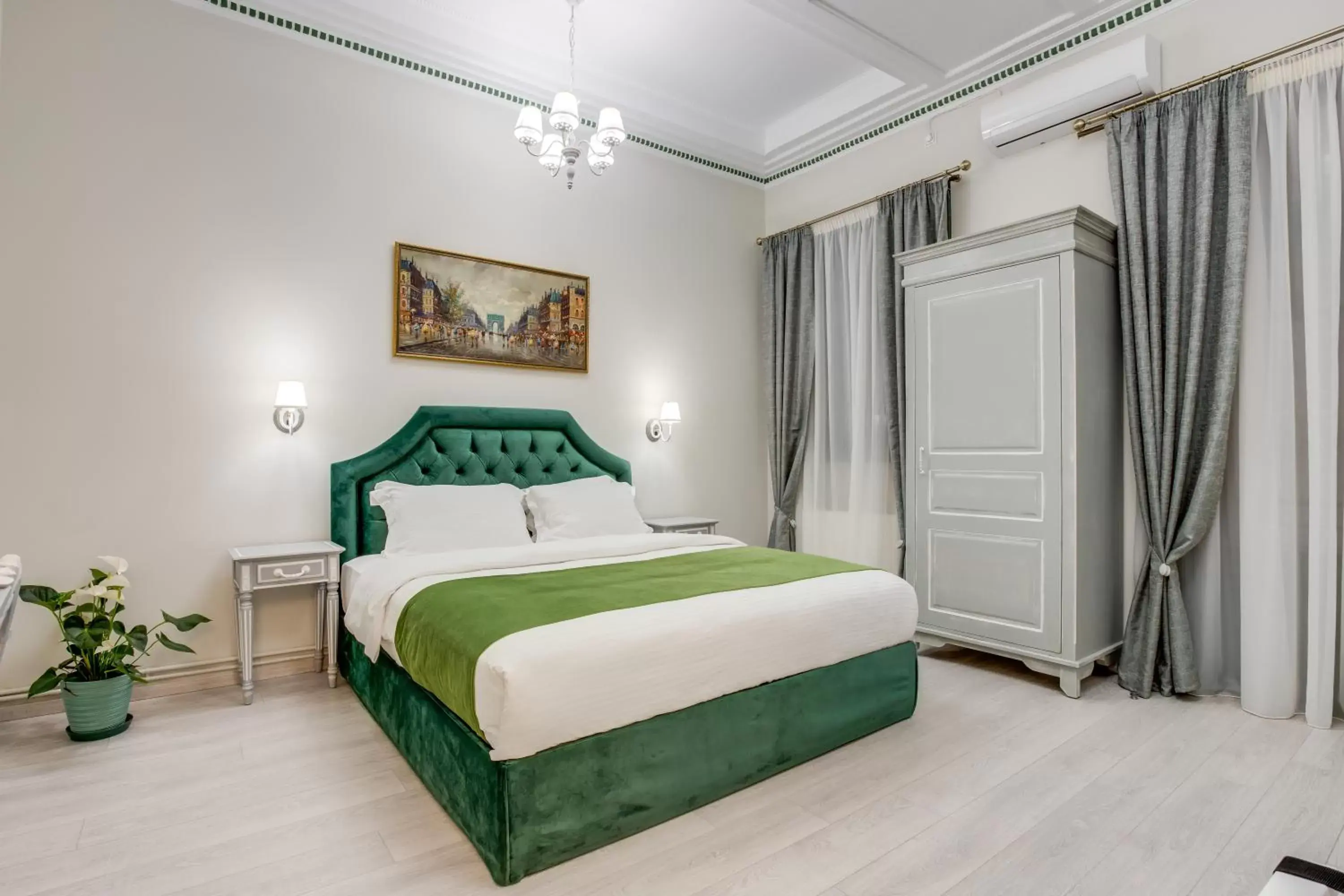 Bedroom, Bed in Pandrosos Divine Suites