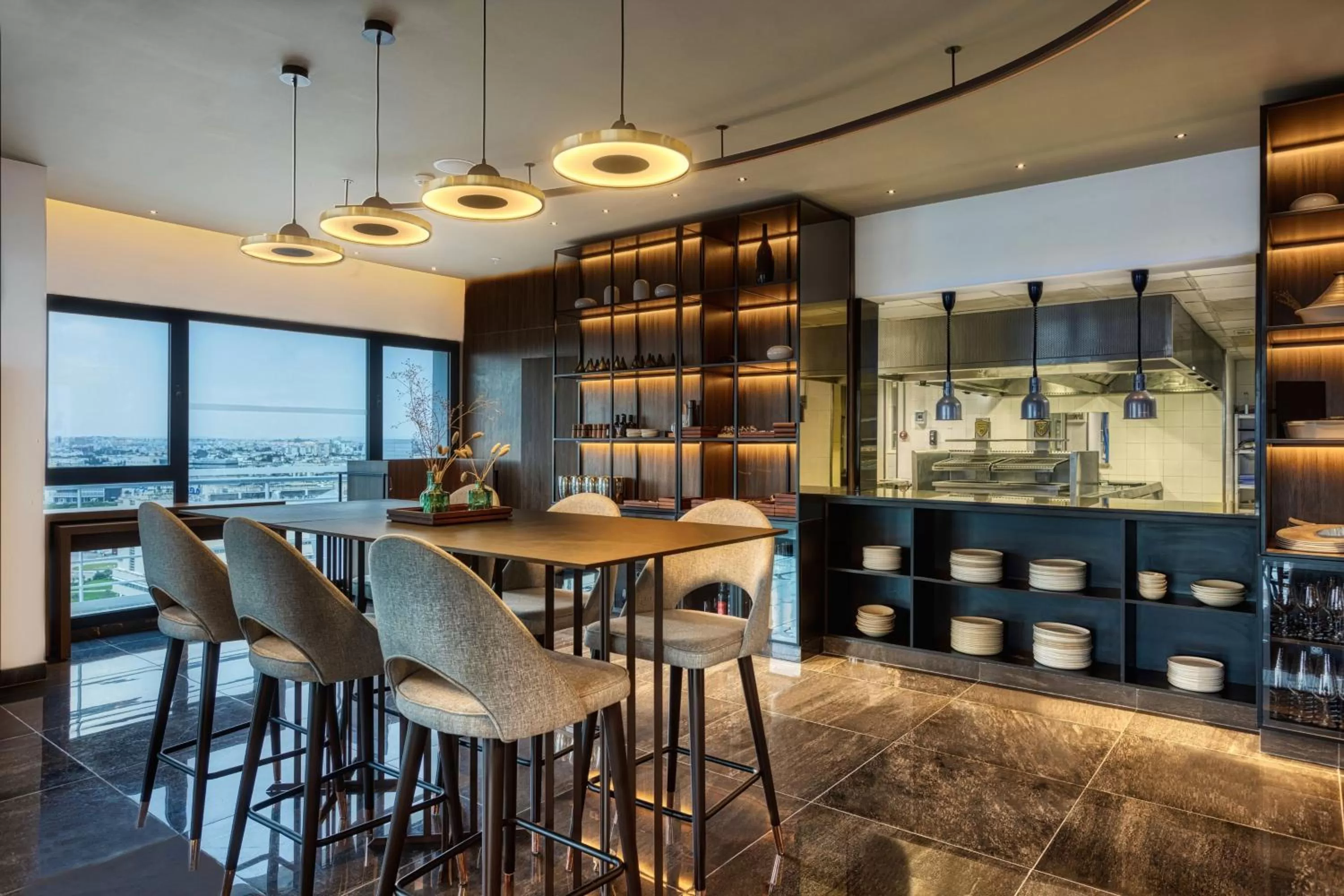 Restaurant/places to eat in Tunis Marriott Hotel