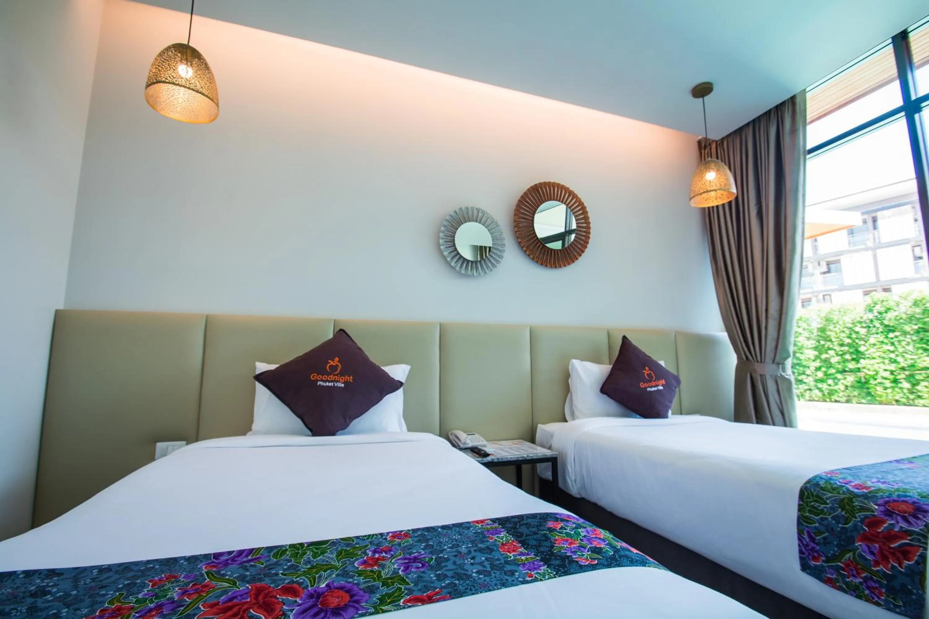 Bedroom, Bed in Good Night Pool Villa Phuket - SHA Plus