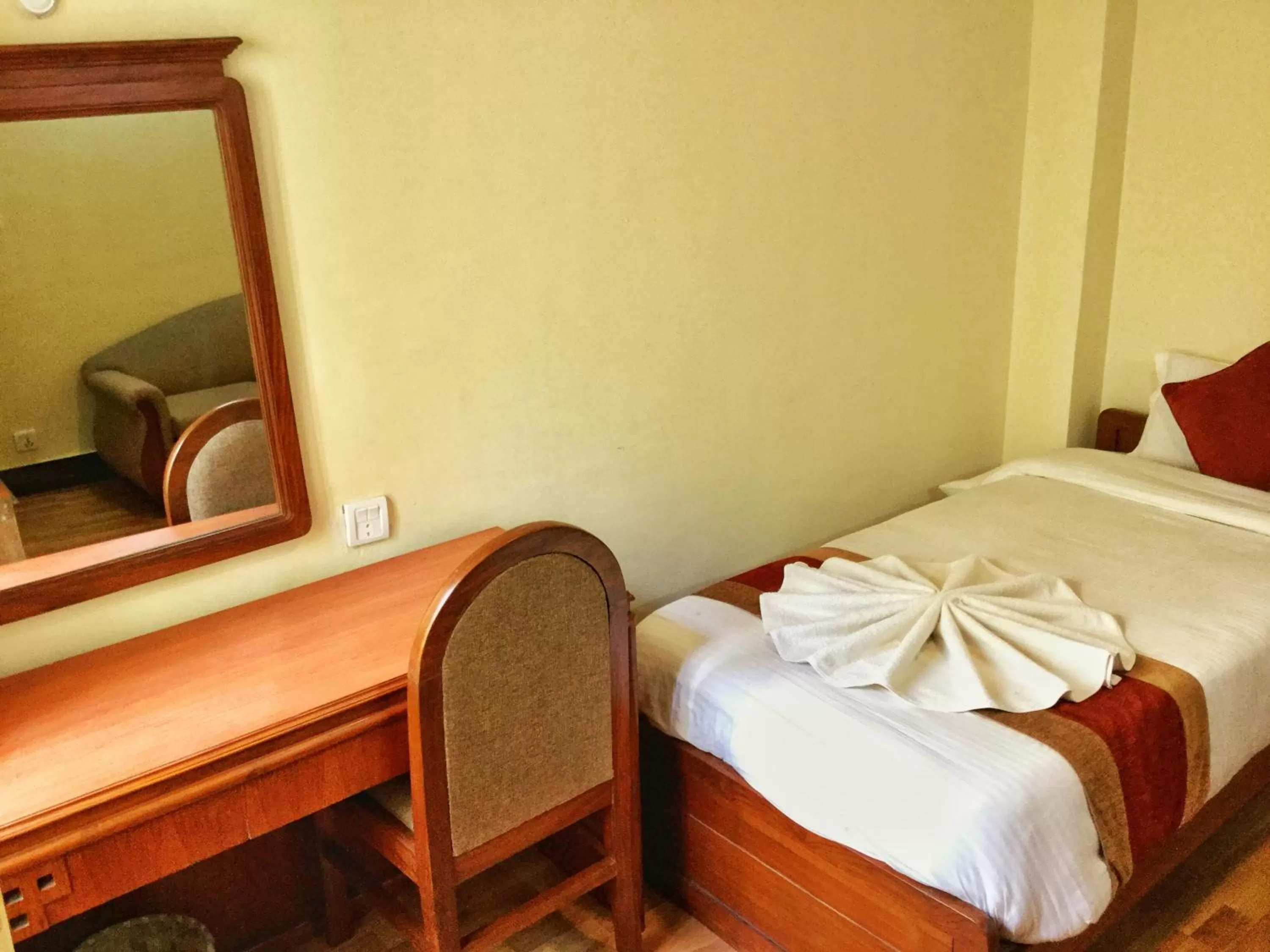 Bed in Trekkers Home