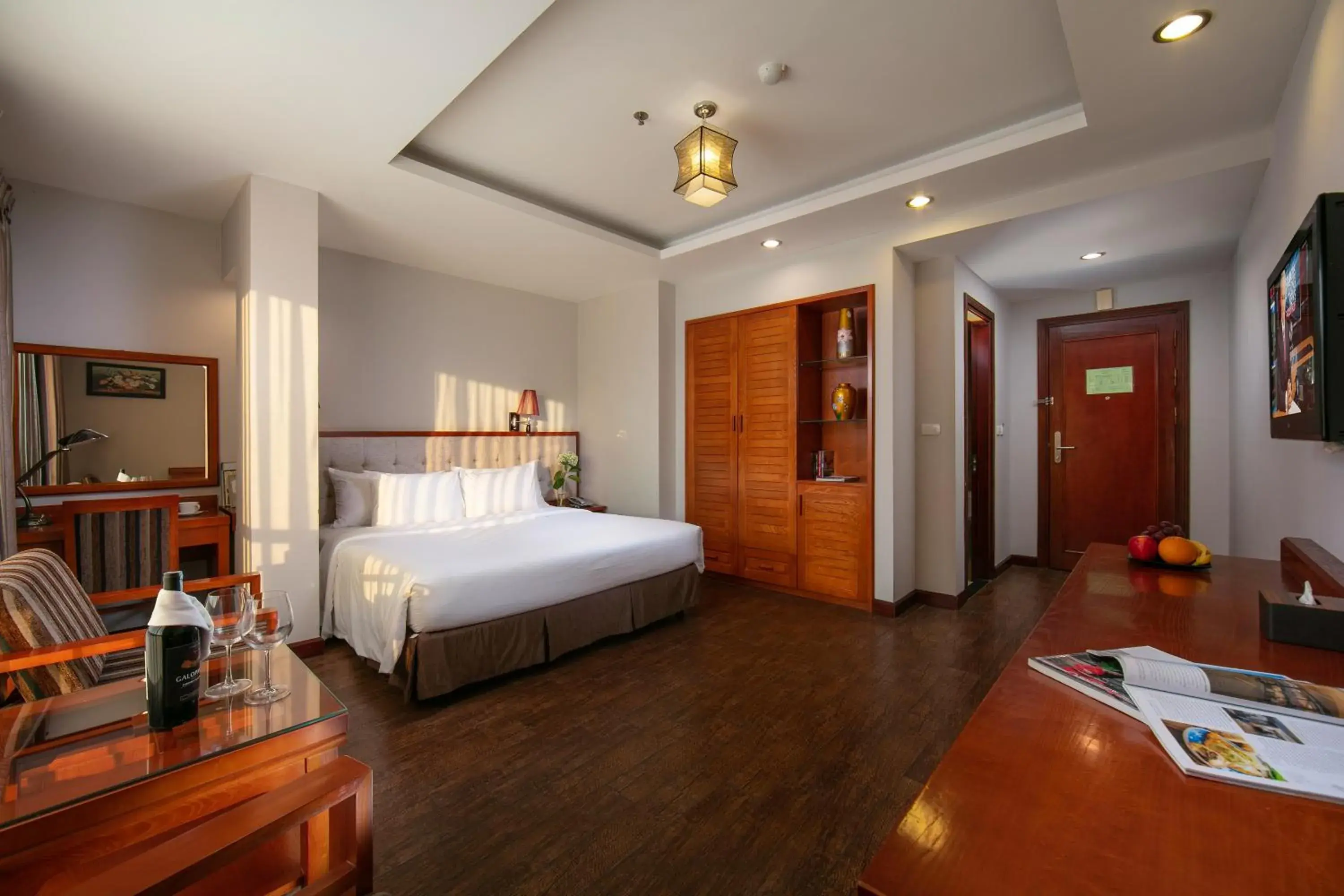 Bed in Sen Luxury Hotel