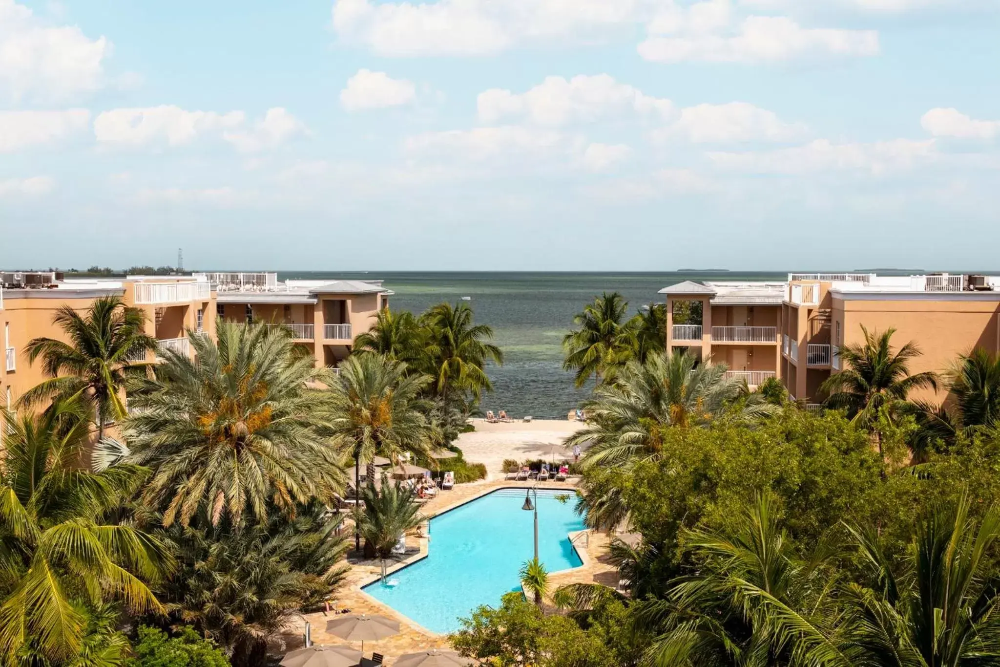Property building, Pool View in Key West Marriott Beachside Hotel