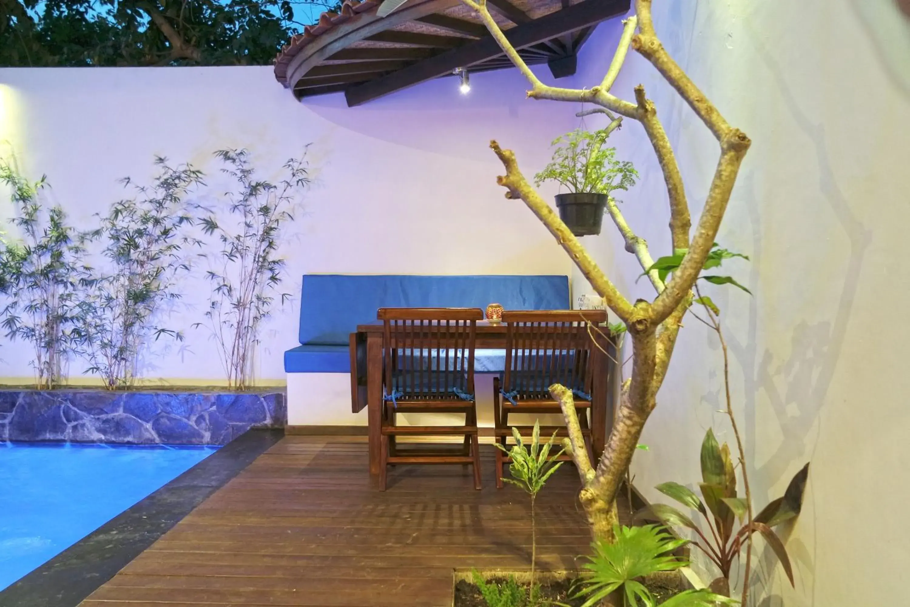 Patio, Swimming Pool in Stay Shark Villas Gili Air