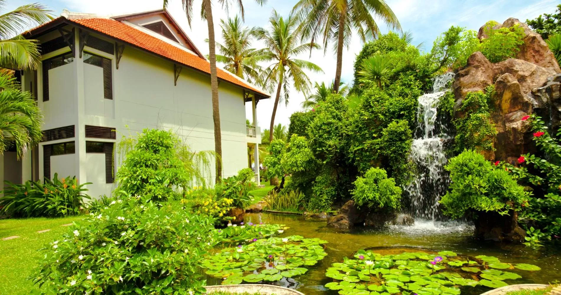 Garden in Hoi An Beach Resort
