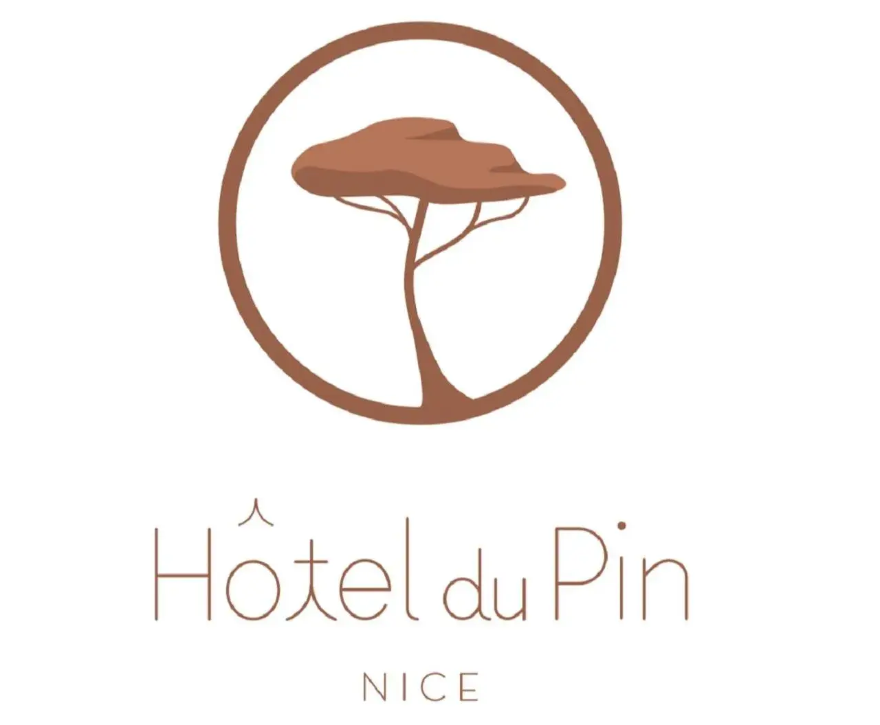 Property logo or sign in Hotel du Pin Nice Port