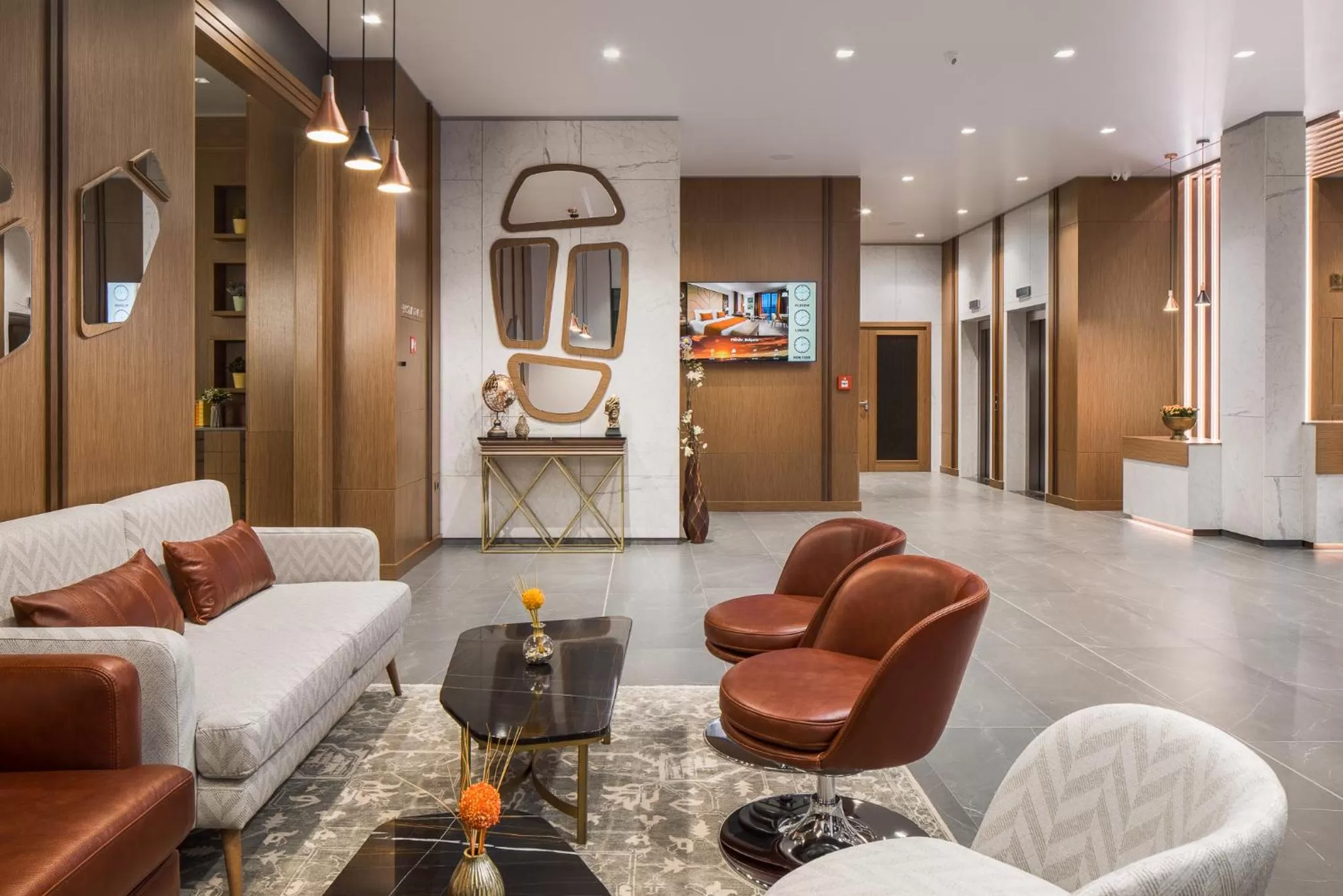 Lobby or reception in Hotel Jägerhof