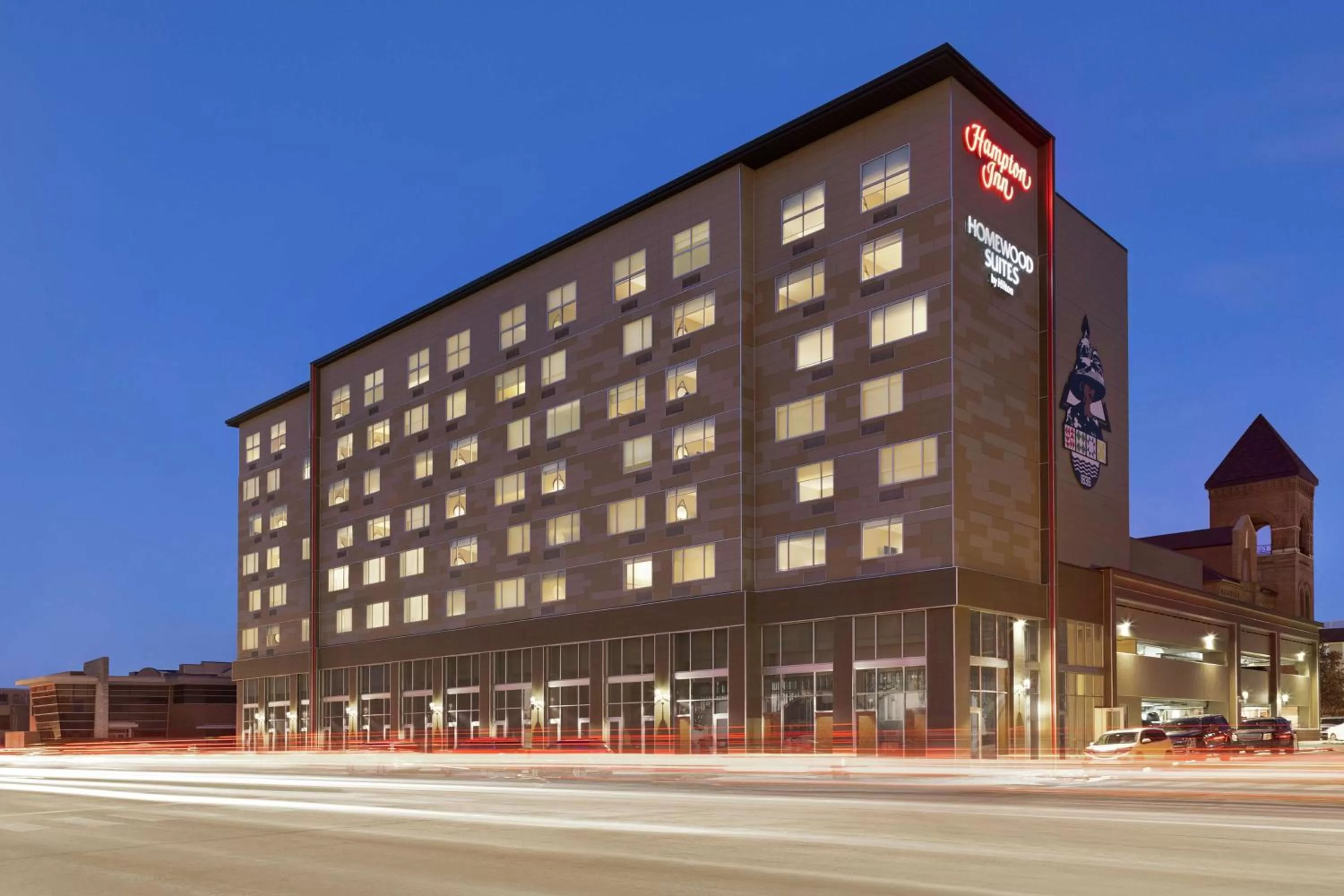 Property building in Hampton Inn Indianapolis Downtown IUPUI