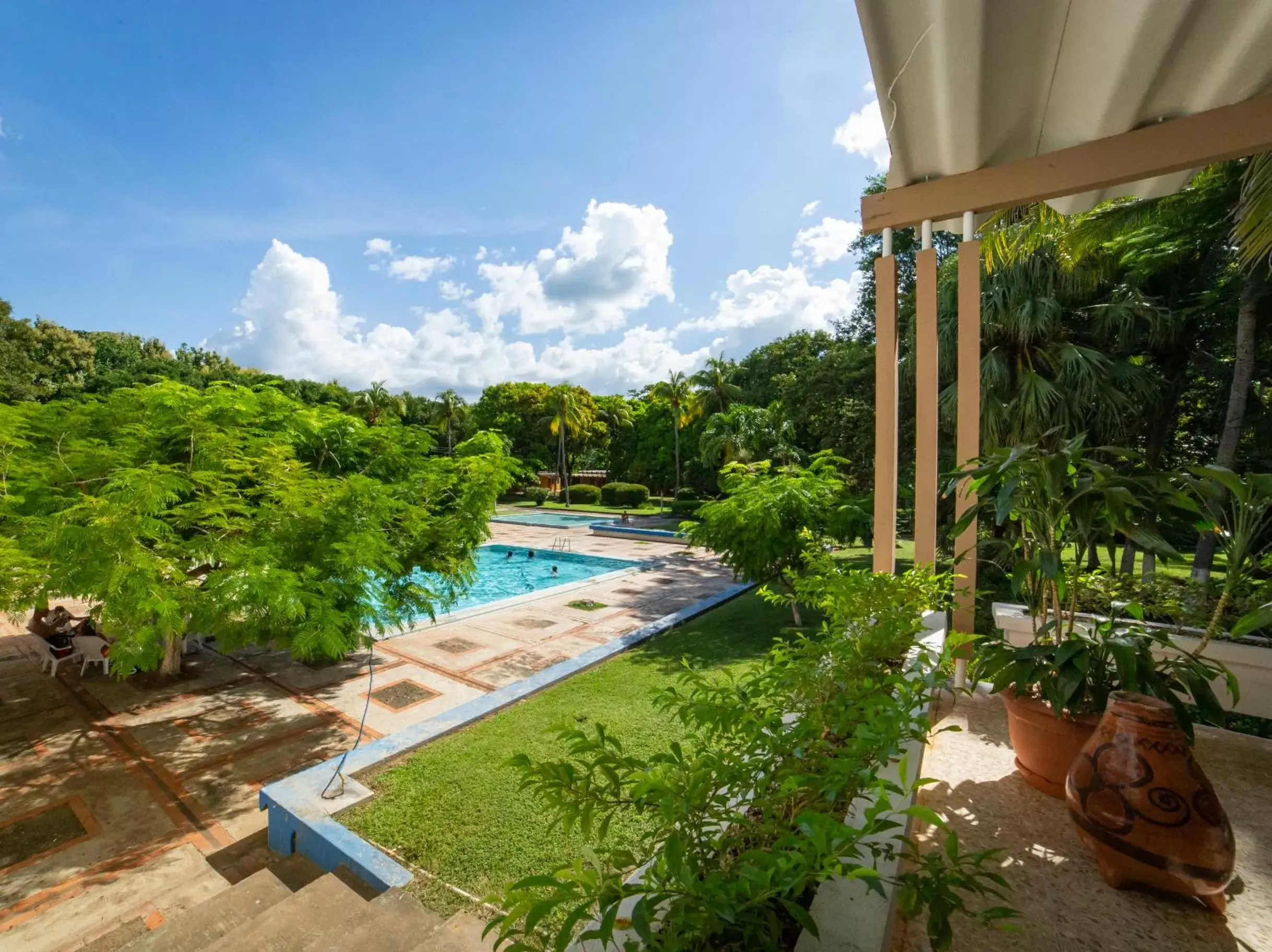 Garden, Pool View in Hotel Diriá Santa Cruz