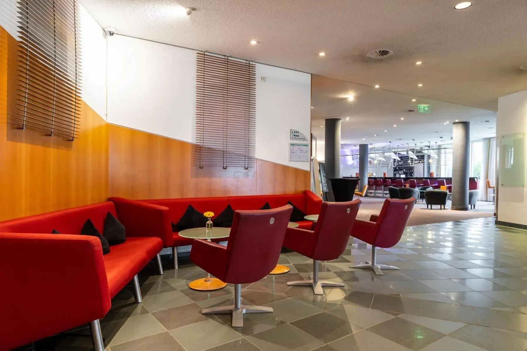 Lobby or reception, Lounge/Bar in Novotel Mainz