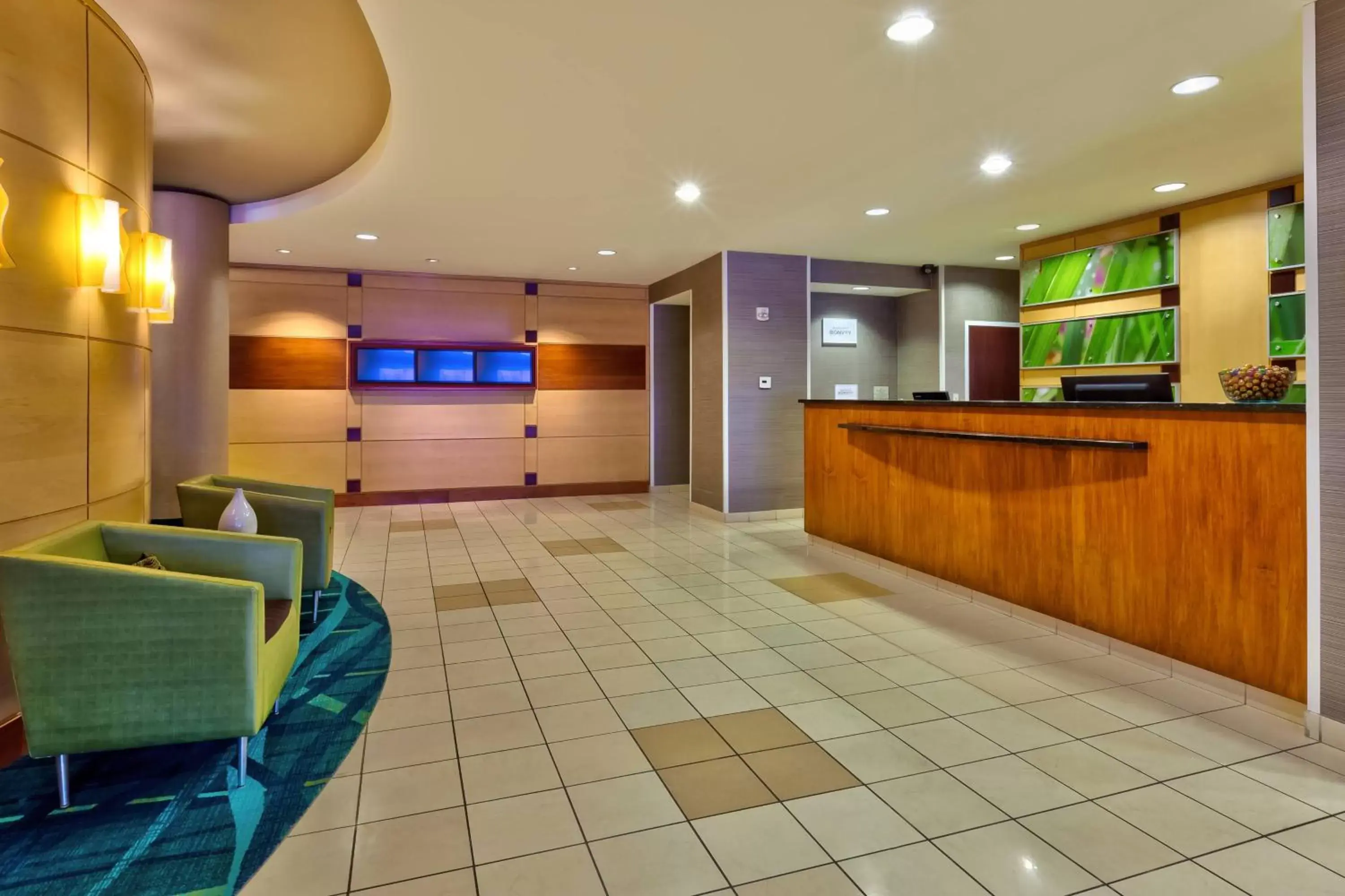 Lobby or reception, Lobby/Reception in SpringHill Suites by Marriott Grand Rapids Airport Southeast