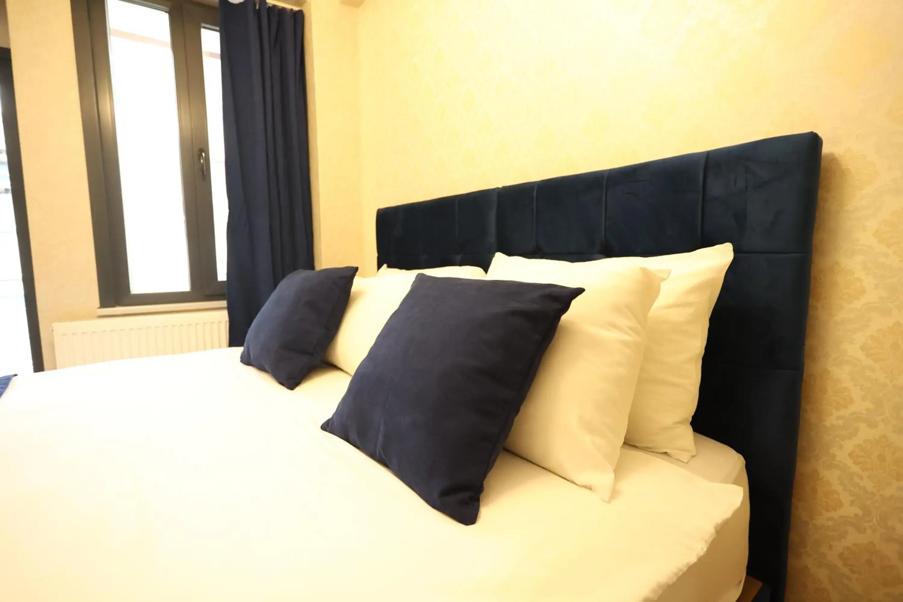 Bed in Asmali Hotel