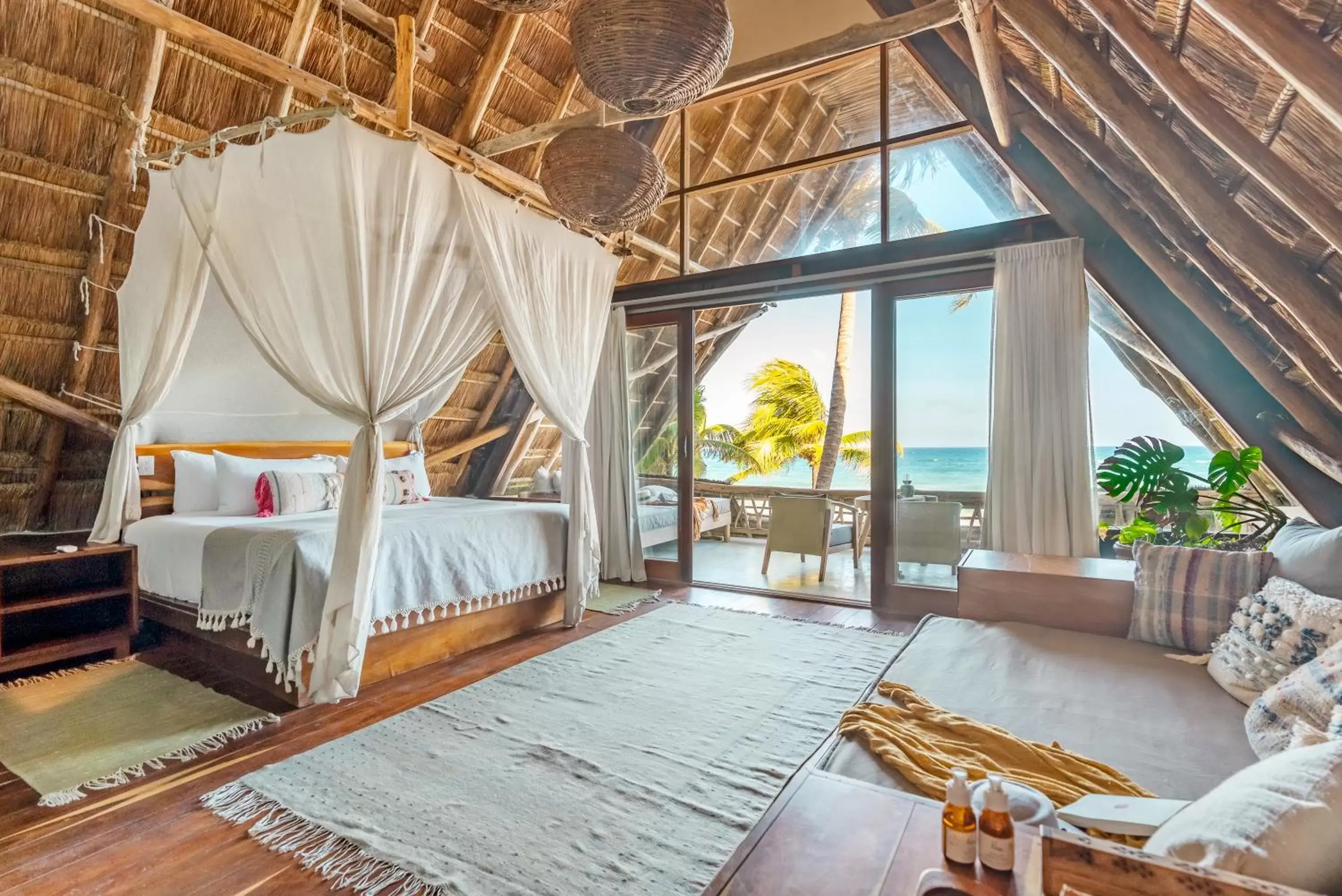 Bed in Ahau Tulum