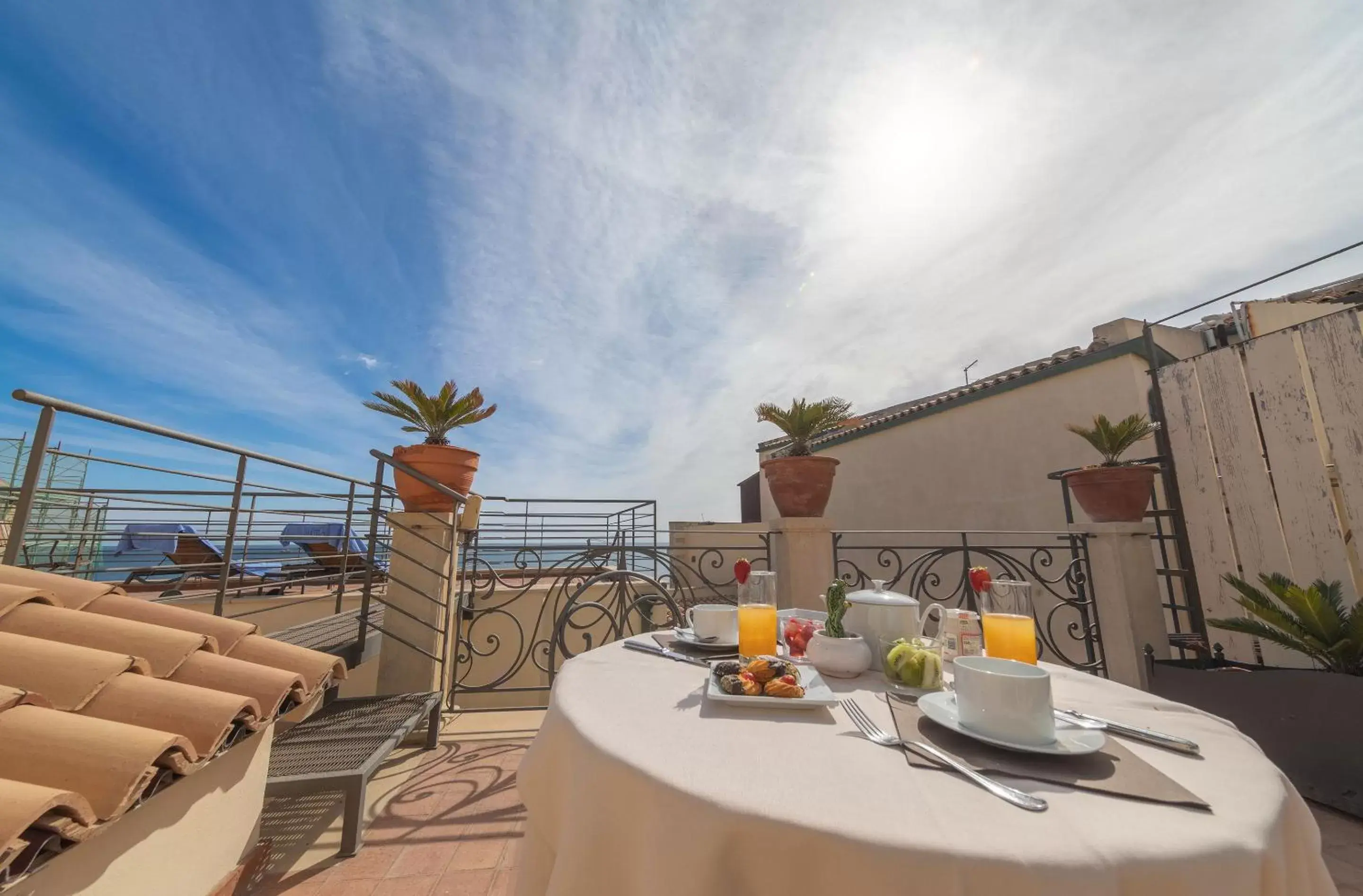 Balcony/Terrace in Algilà Ortigia Charme Hotel
