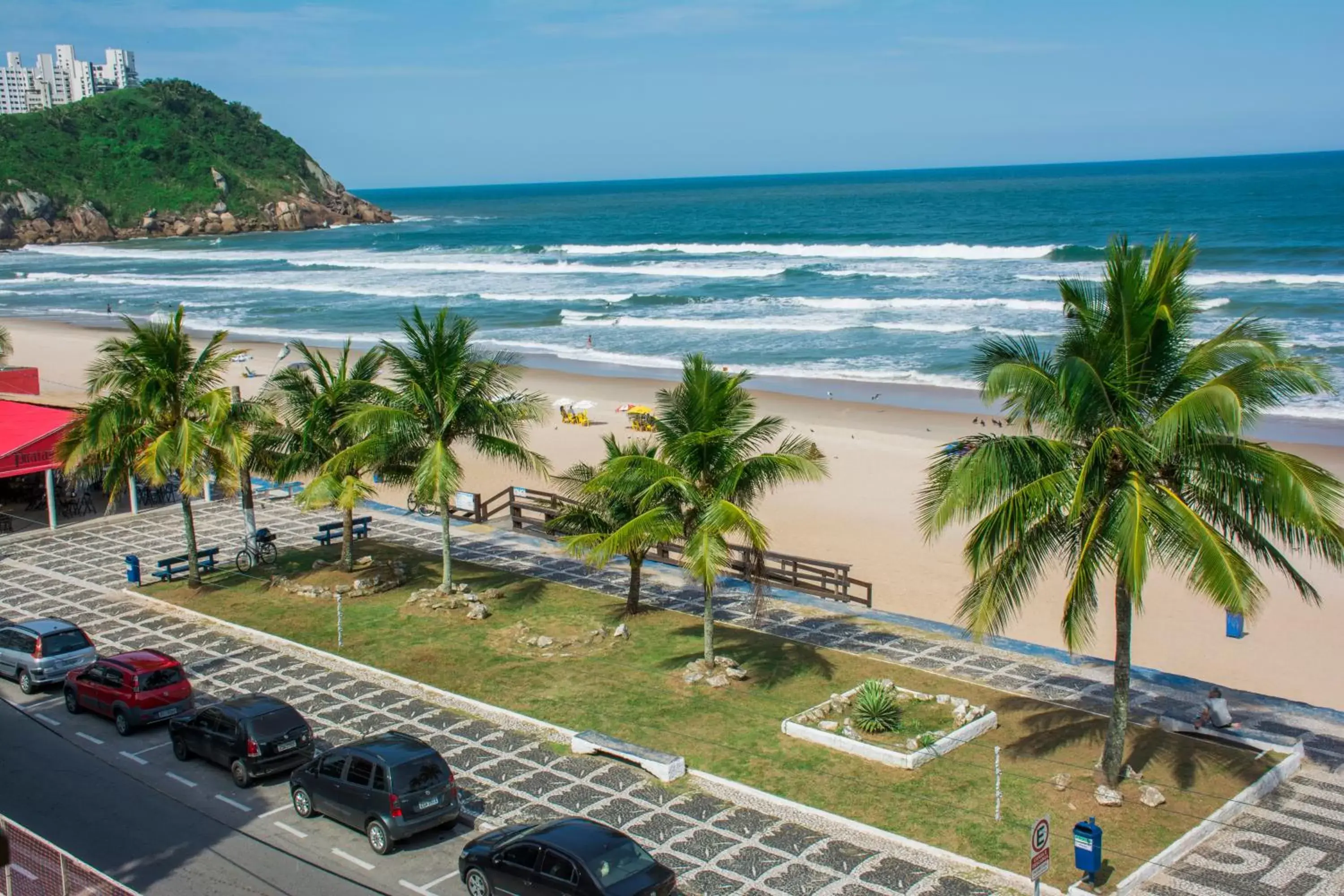 Sea view in Strand Hotel Guarujá Frente Mar