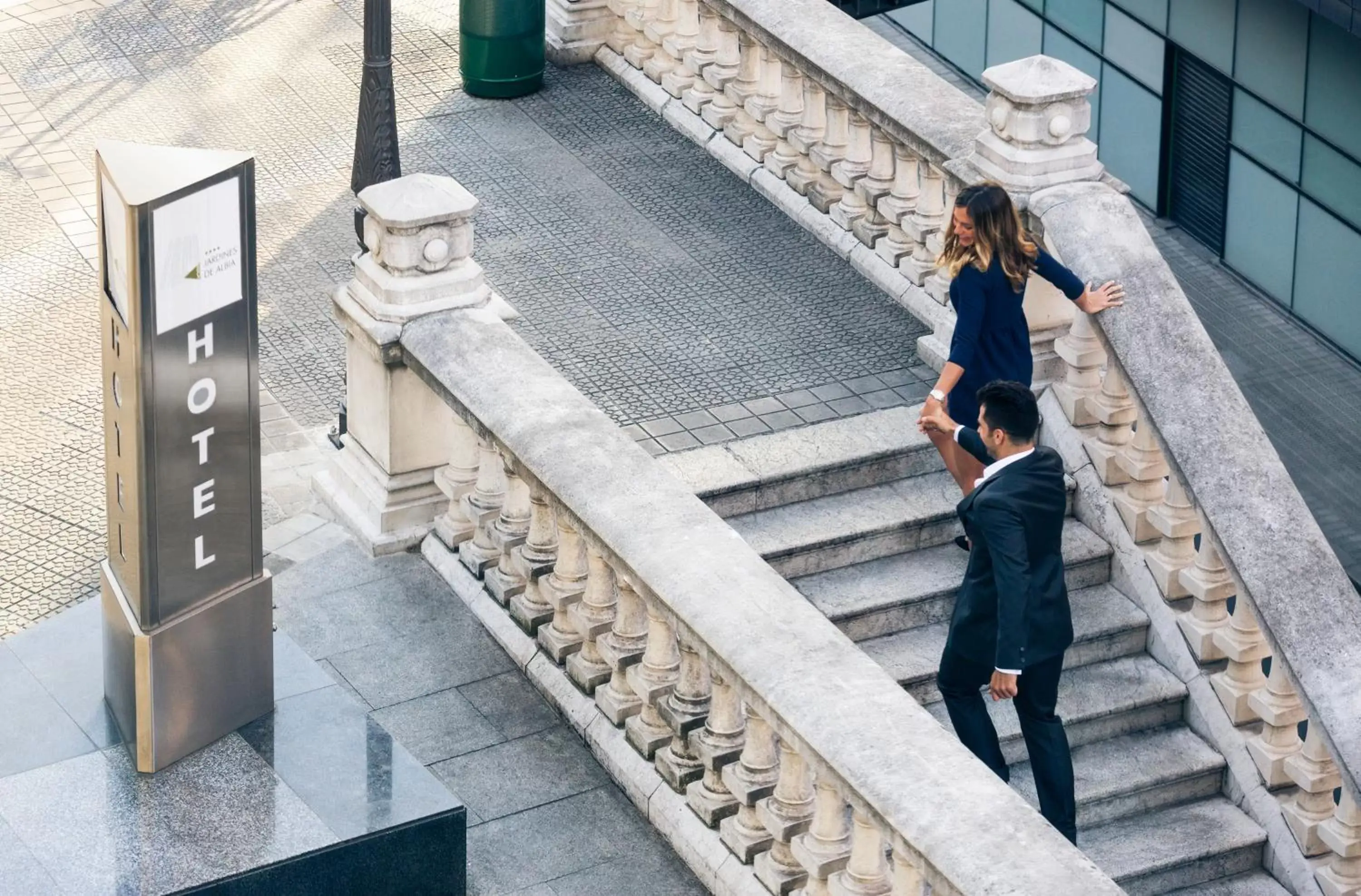 Street view in Hotel Mercure Jardines de Albia