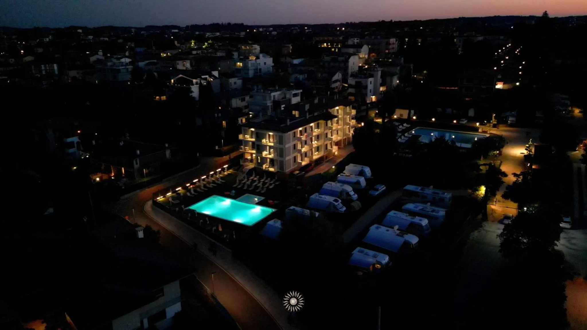 Property building in Hotel Puccini