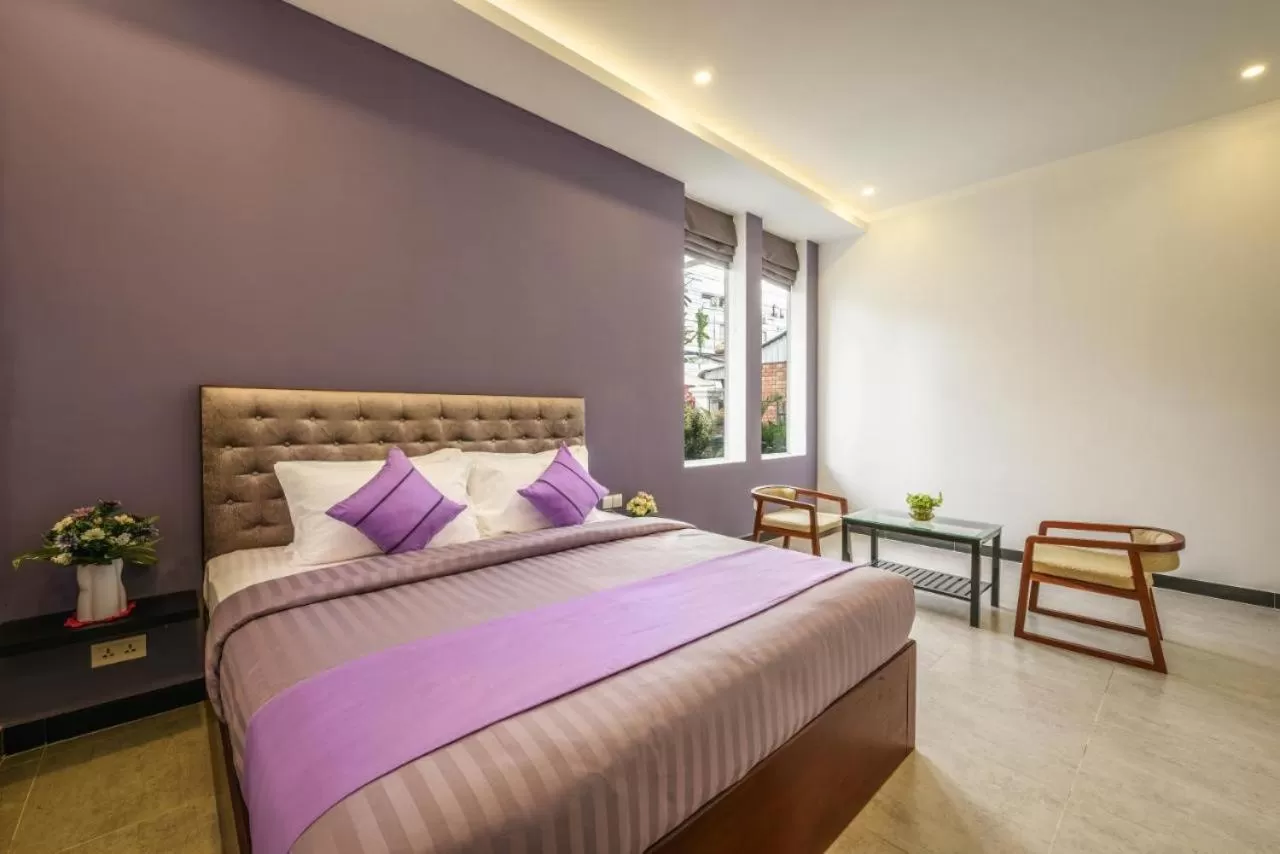 Bed in Flex Urban Family Villa Hotel