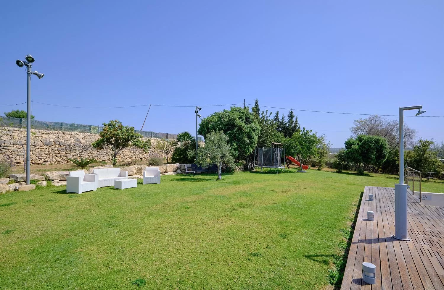 Garden in Petrantica Resort