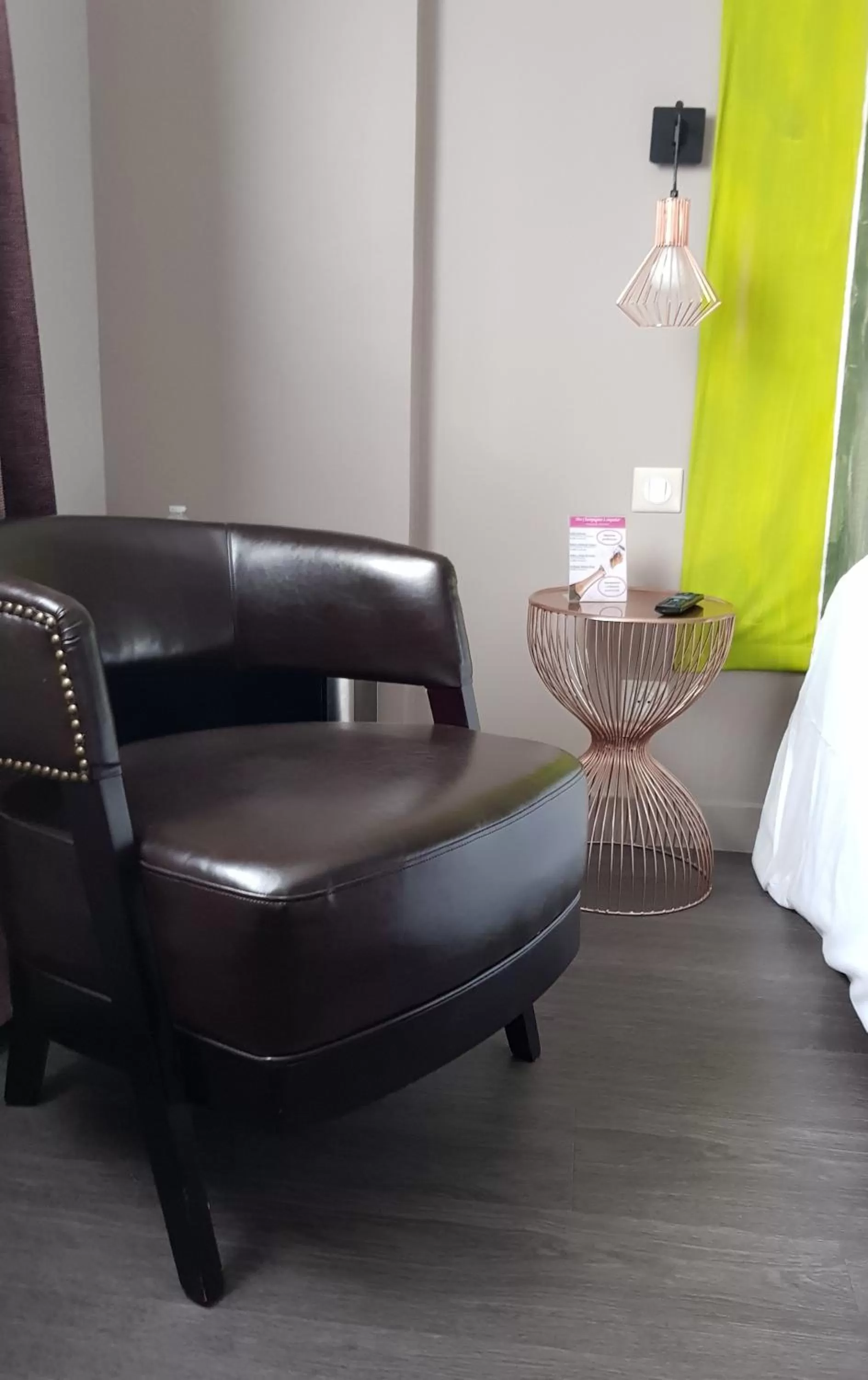 Seating area in Hotel de Champagne