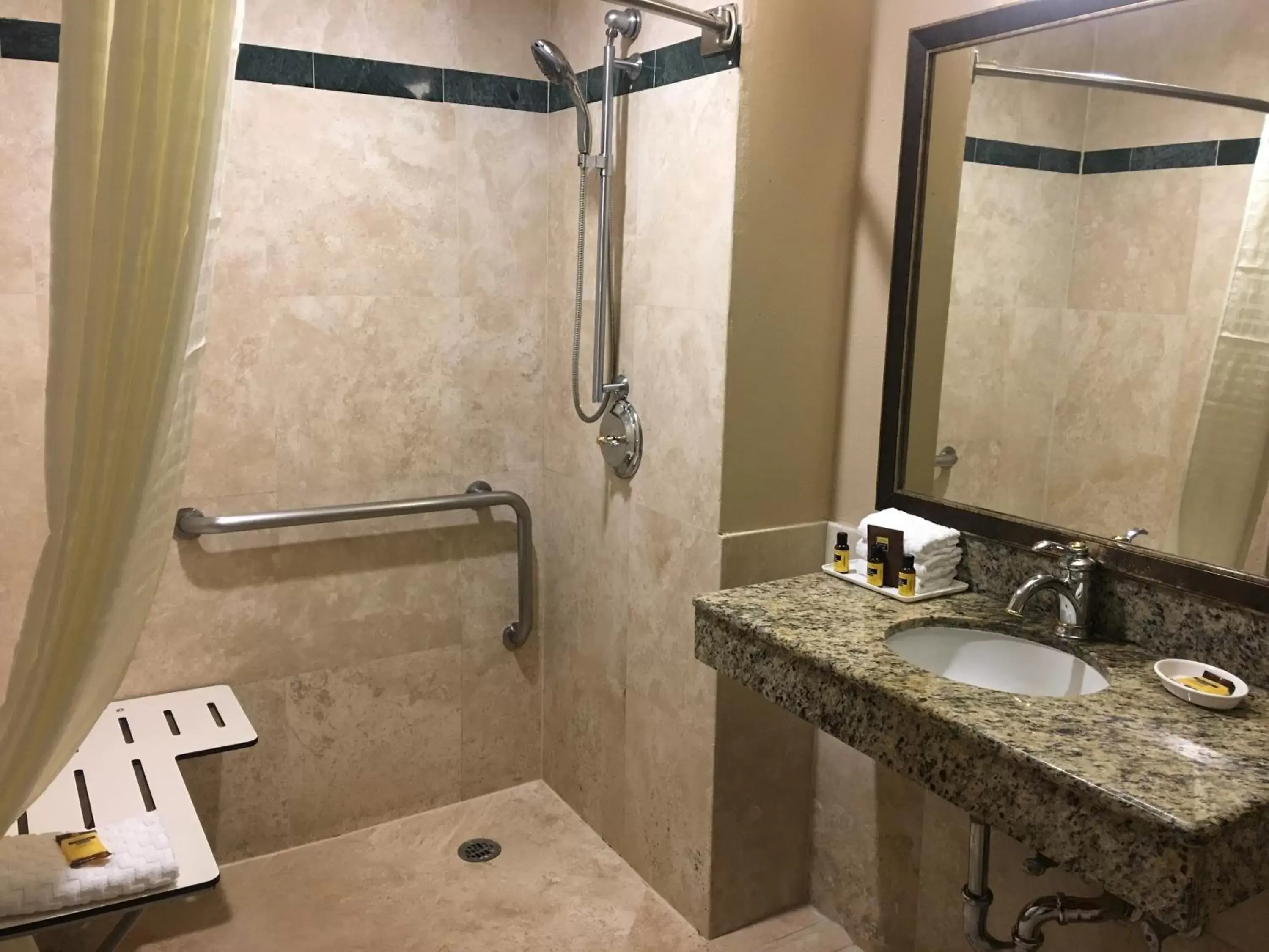 Shower, Bathroom in Best Western Plus Marina Shores Hotel