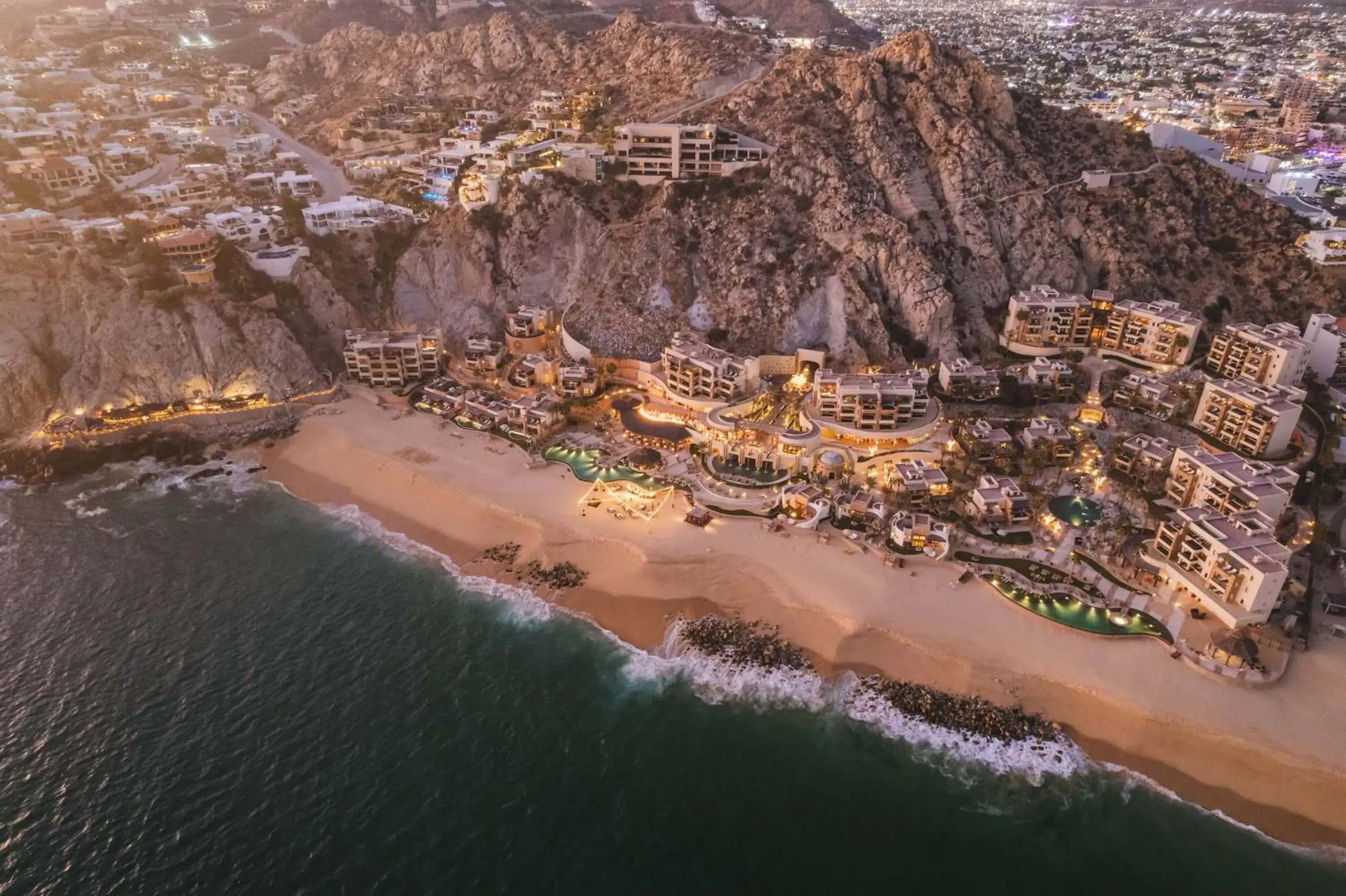 Property building, Bird's-eye View in Waldorf Astoria Los Cabos Pedregal