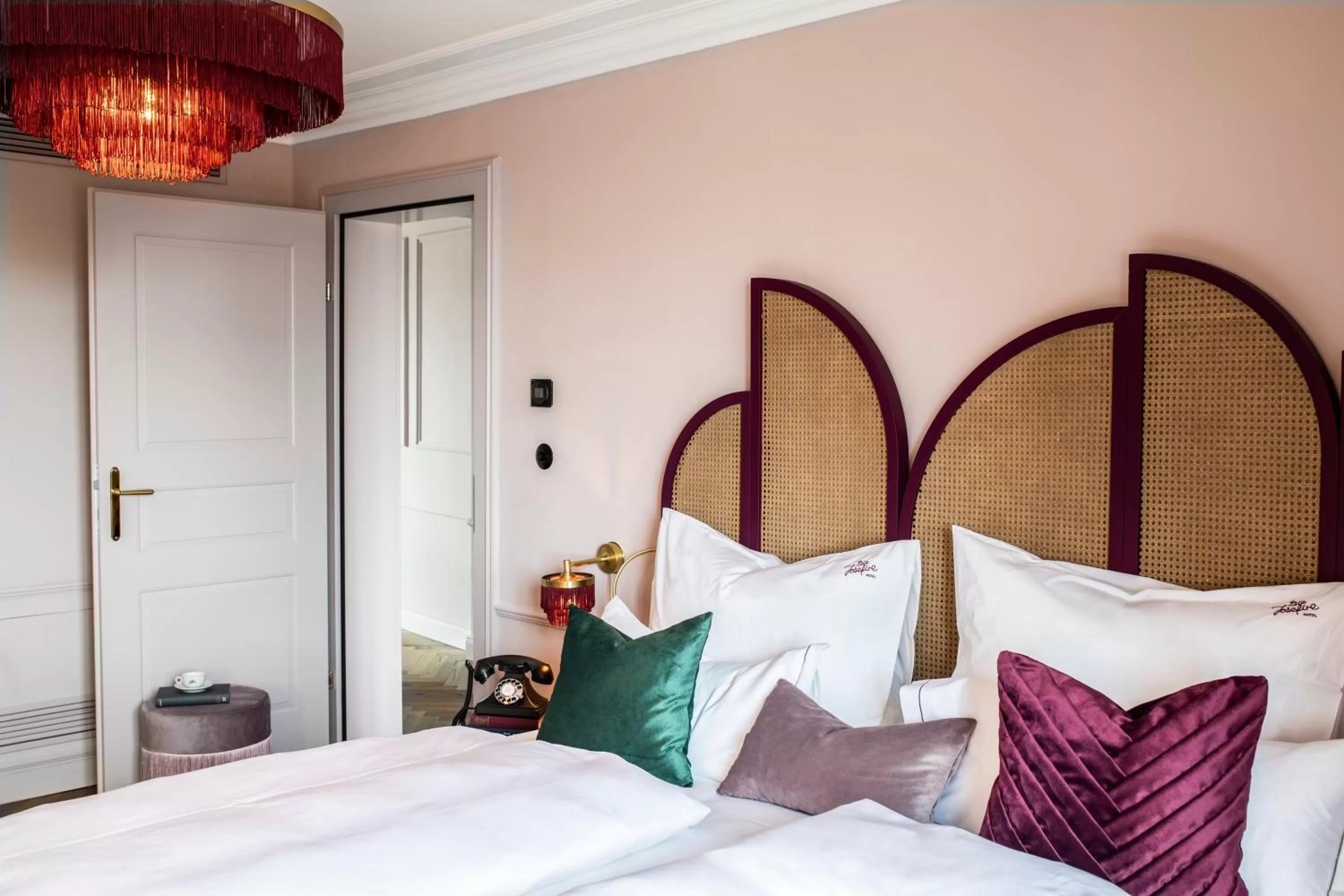 Bed in Hotel Josefine