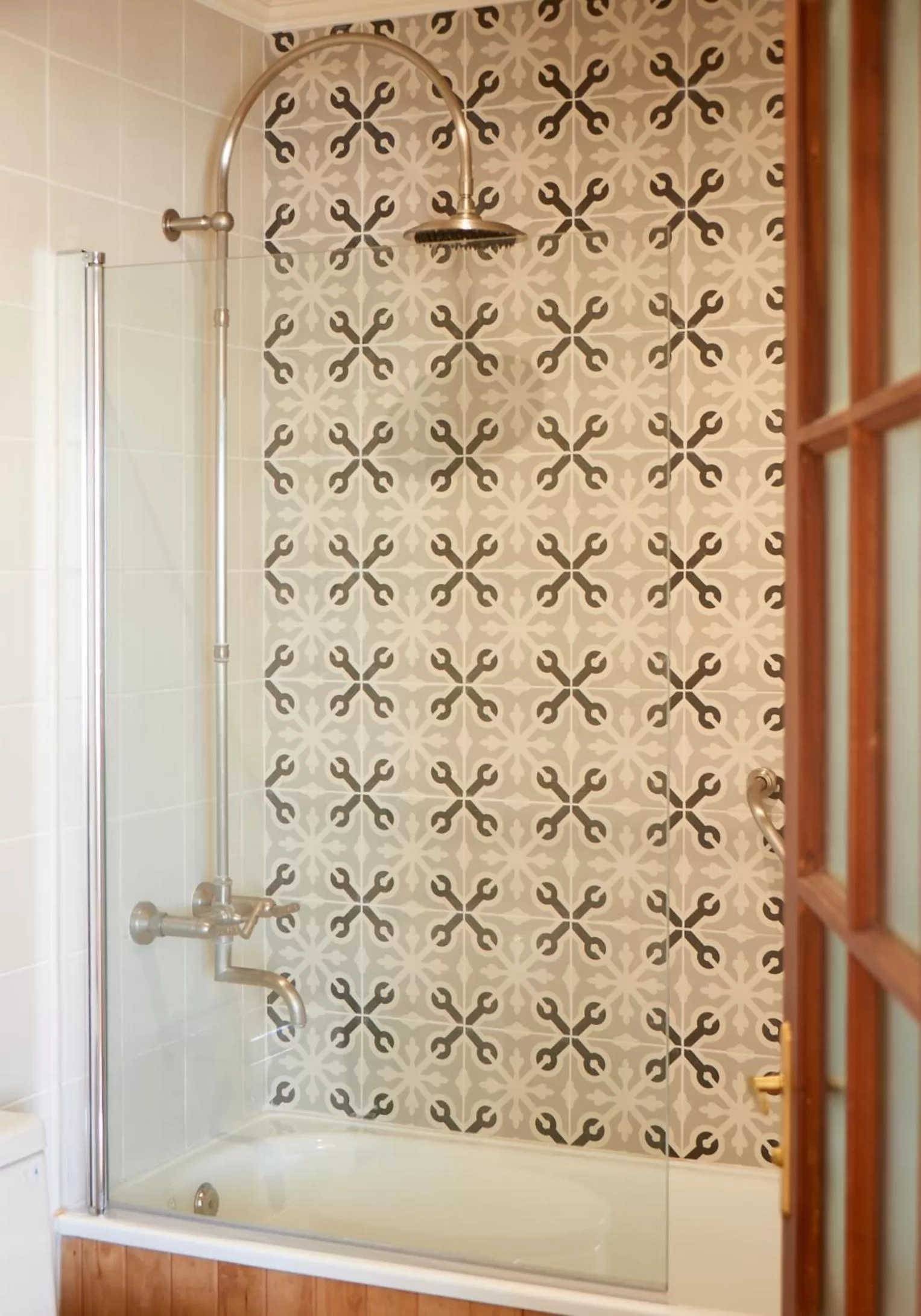 Shower in Fortunata Chacana Guest House