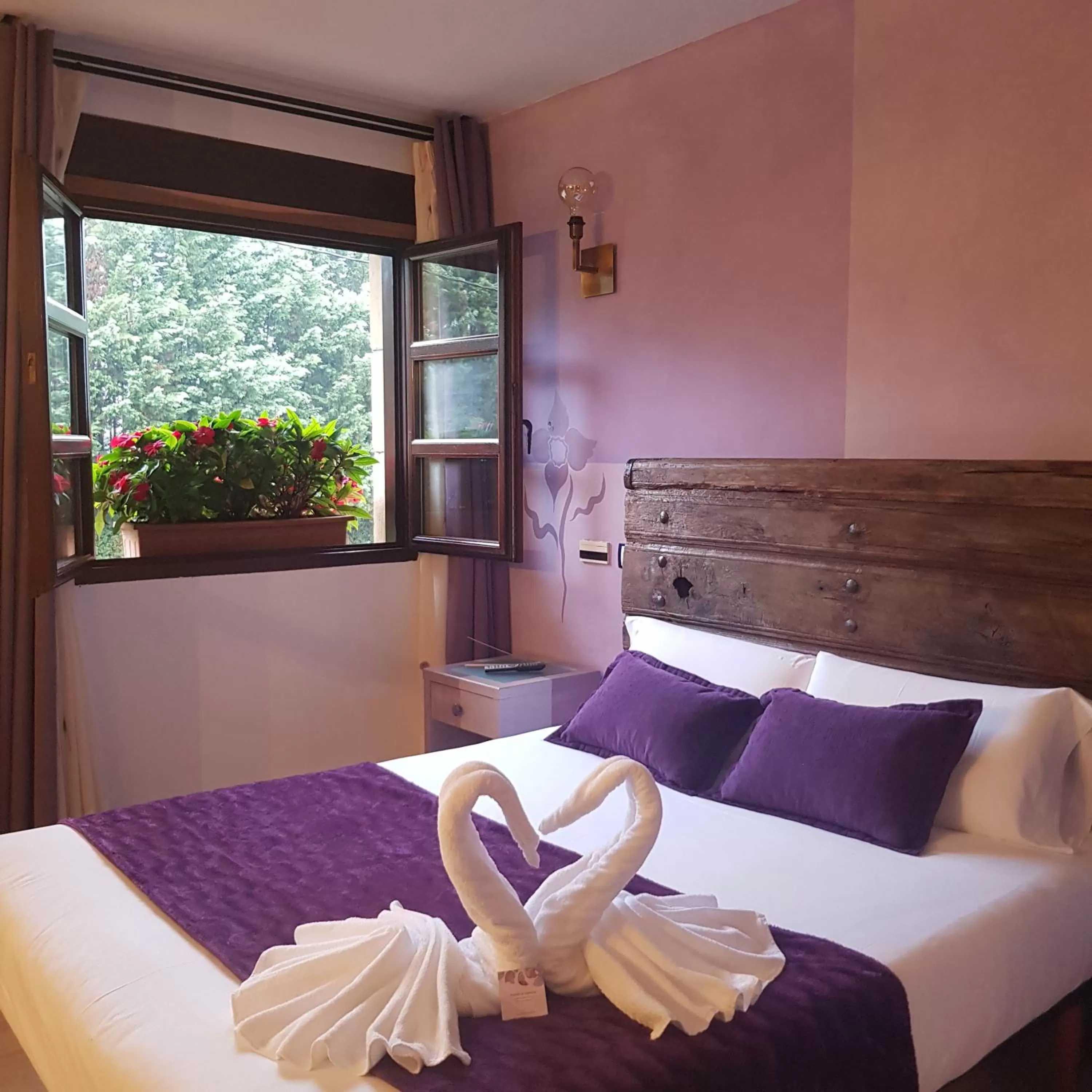 Bed in Posada la Leyenda