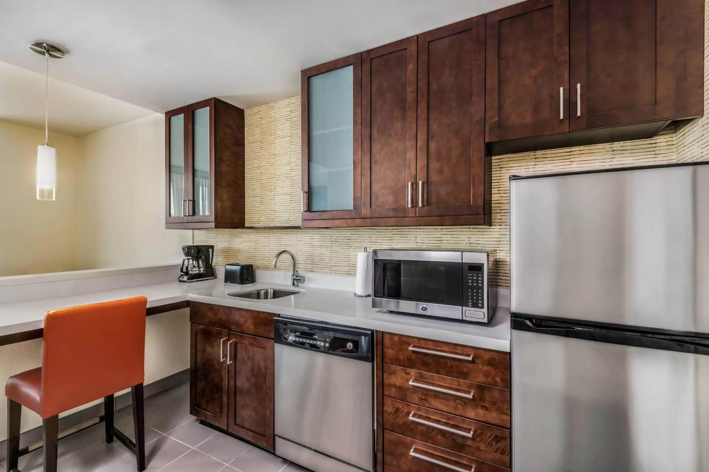 Kitchen or kitchenette, Kitchen/Kitchenette in Residence Inn by Marriott Charlotte City Center