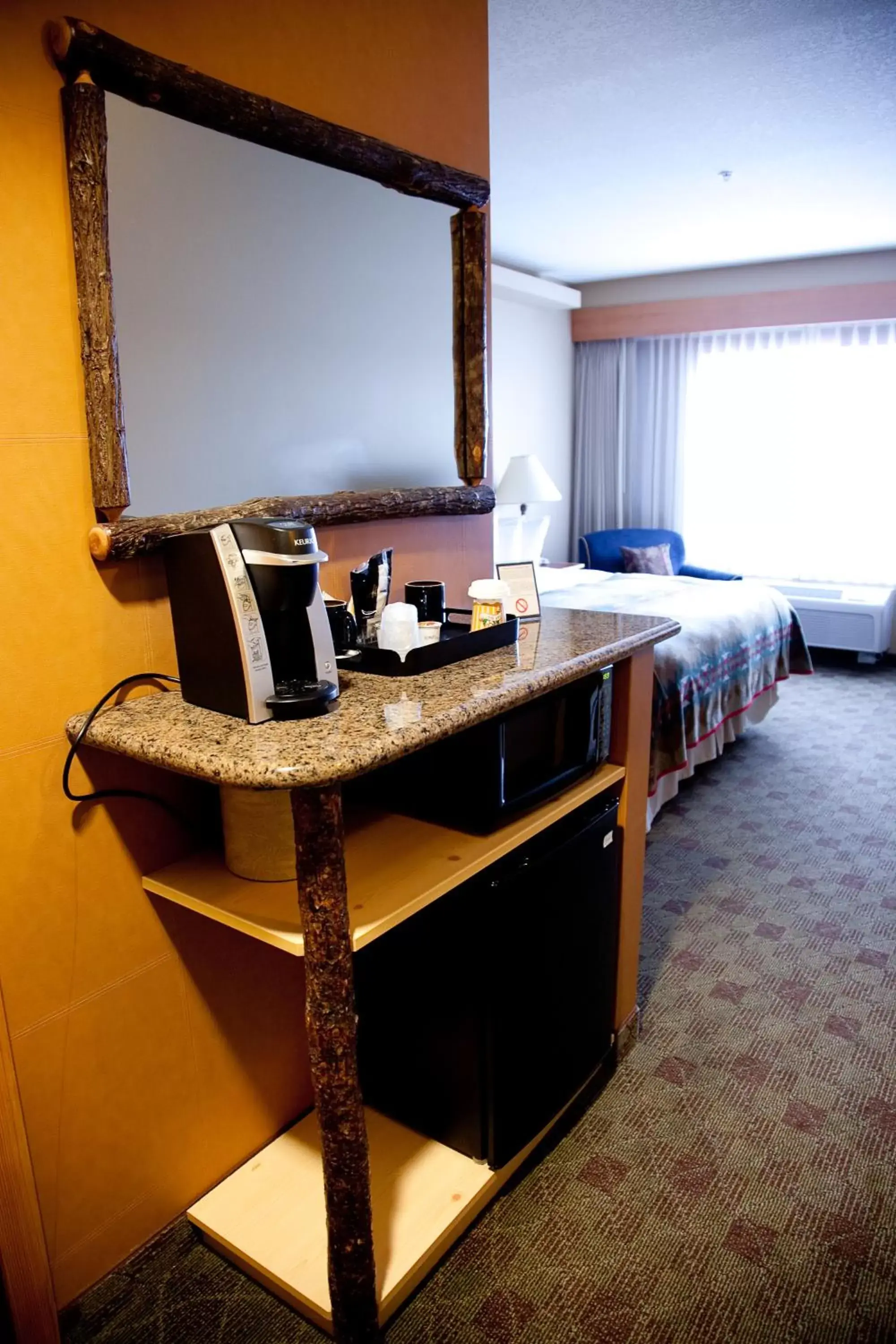 Bedroom in Heathman Lodge