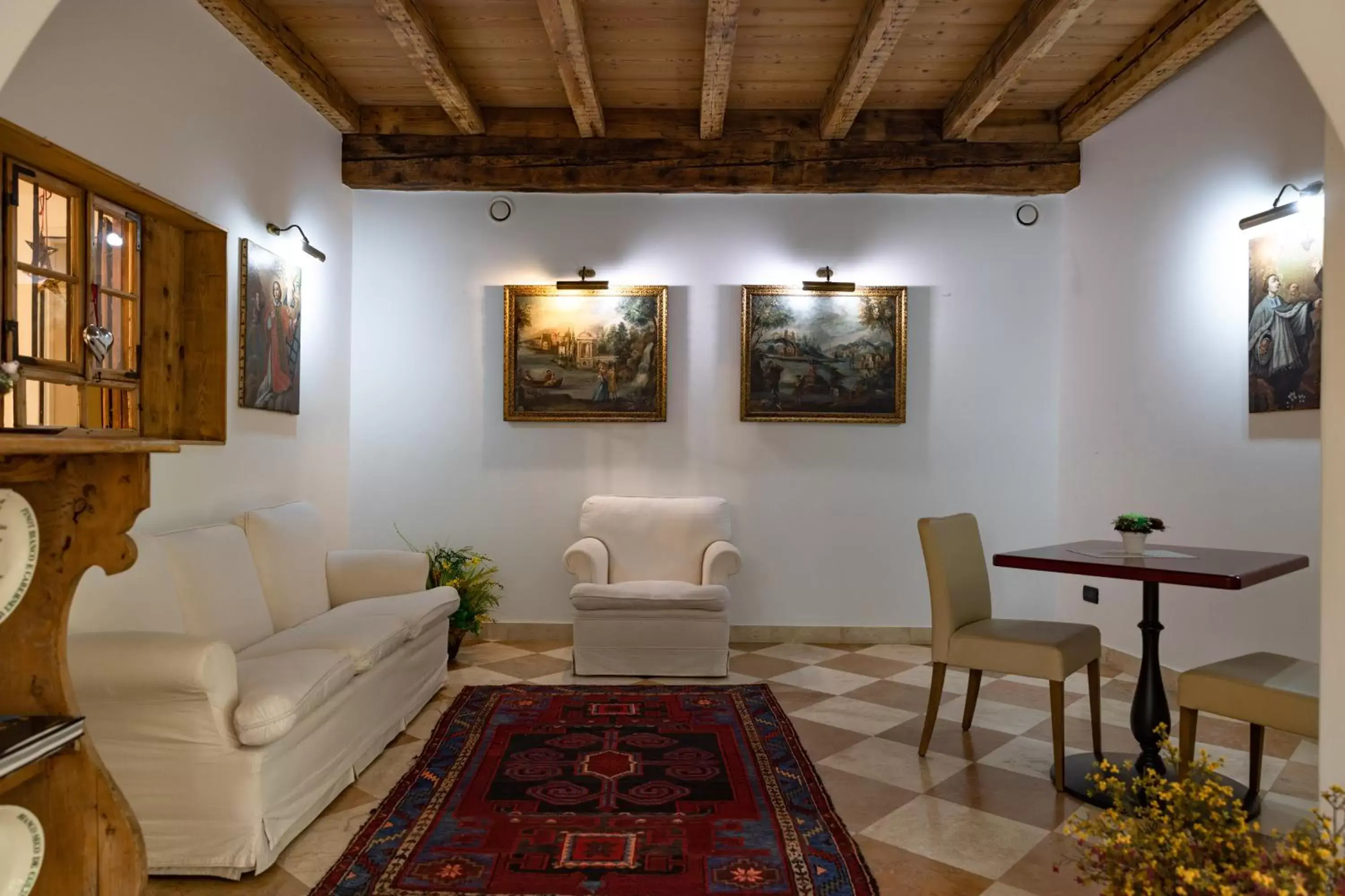 Living room, Seating Area in Hotel Relais Vecchio Maso