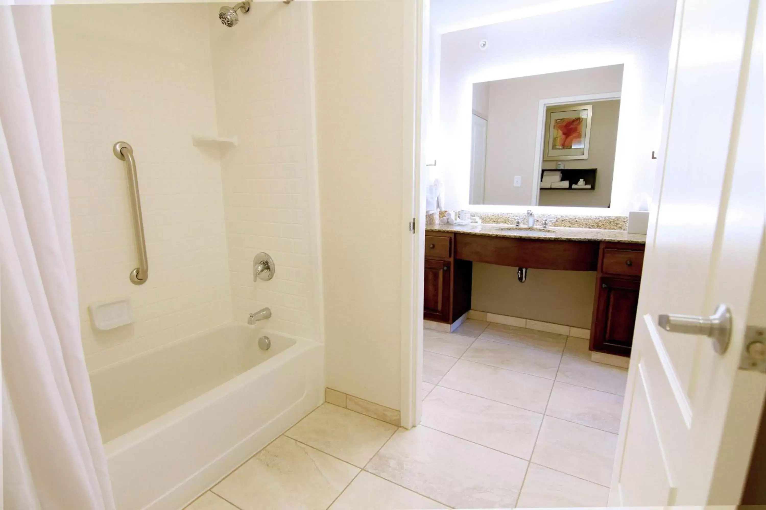 Bathroom in Homewood Suites by Hilton Fargo