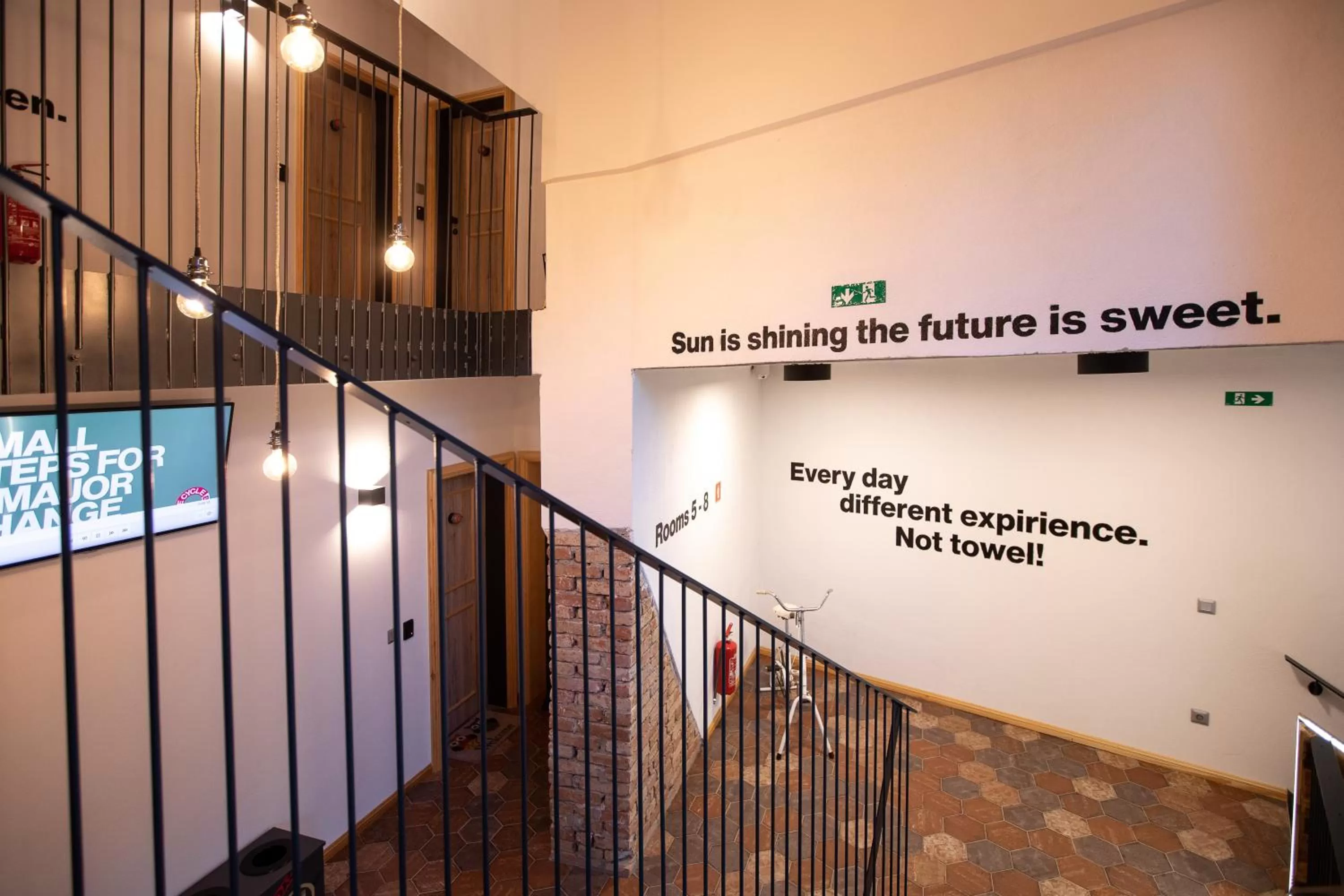 Area and facilities in Becycle Sustainable stay and travel