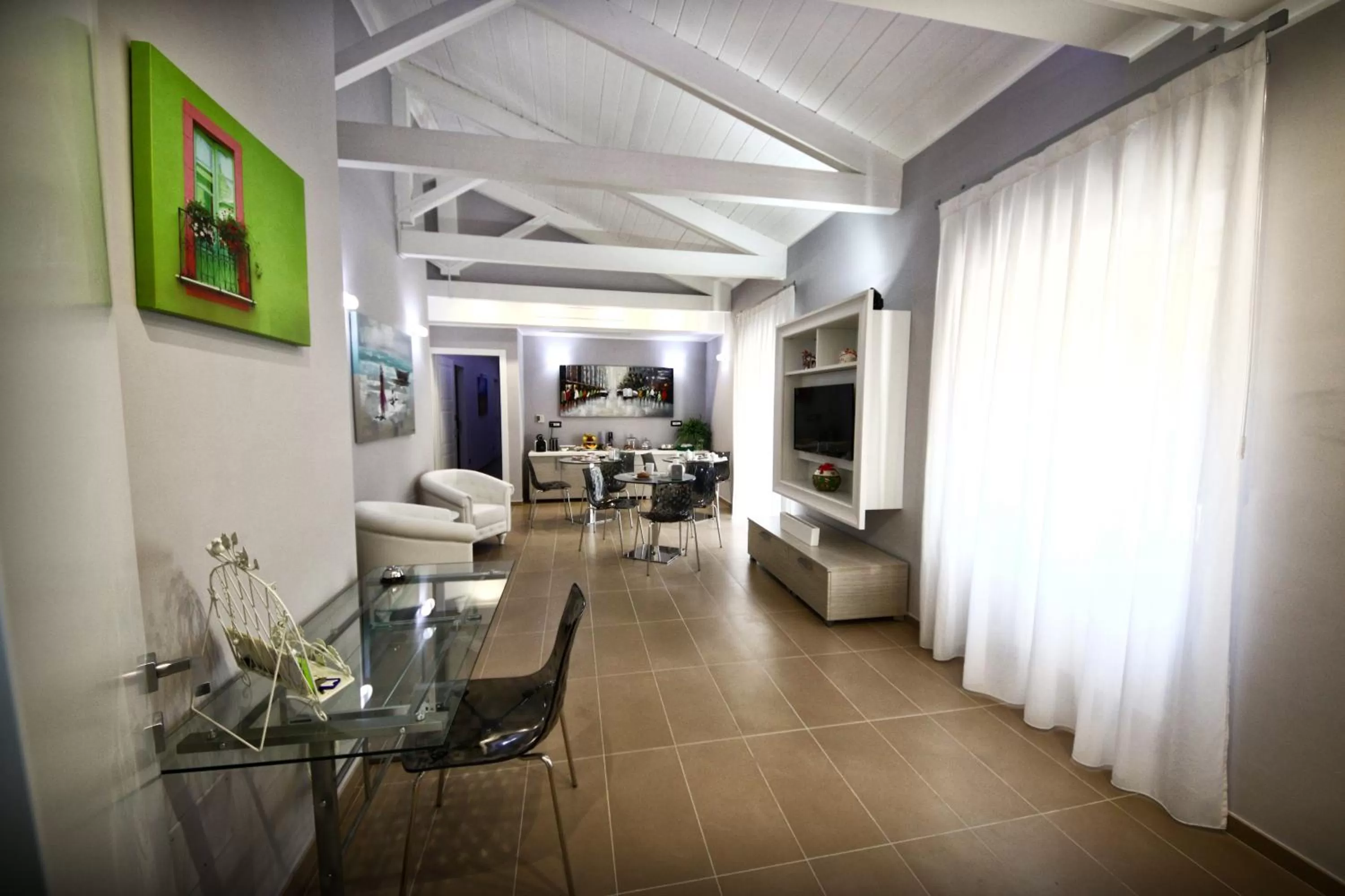 Living room in La Corte del Geco