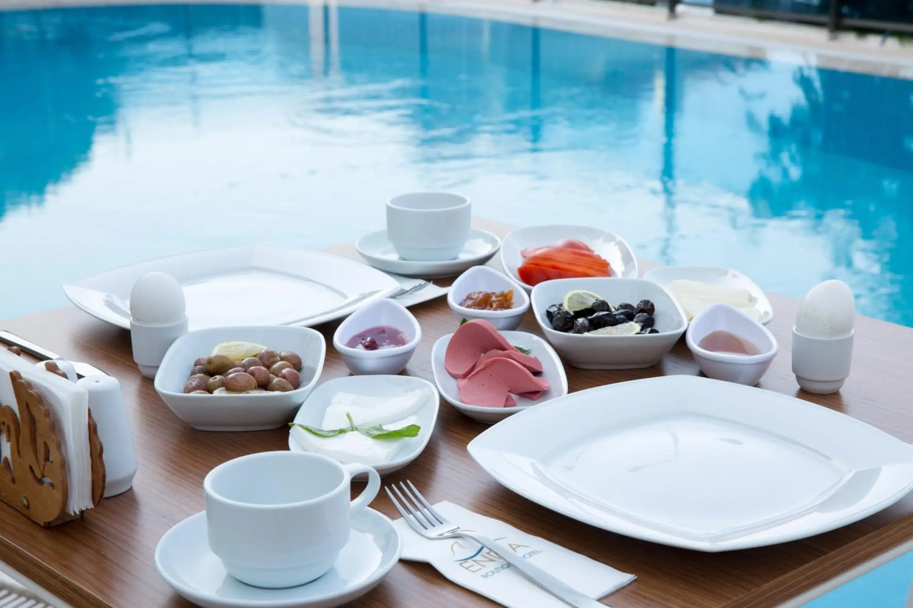 Pool view in Enda Boutique Hotel Kalkan