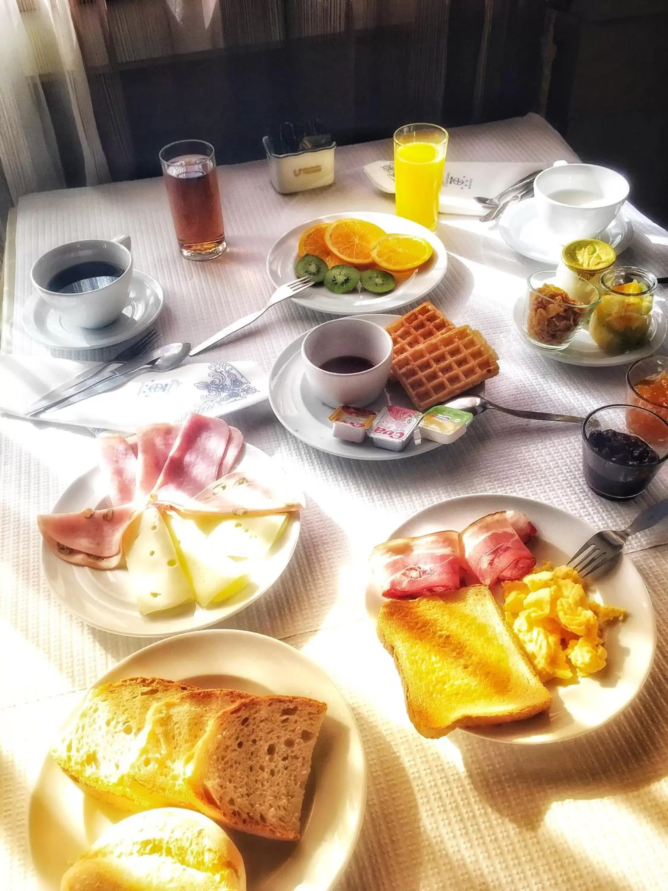 Food close-up, Breakfast in Hotel Estalagem Turismo