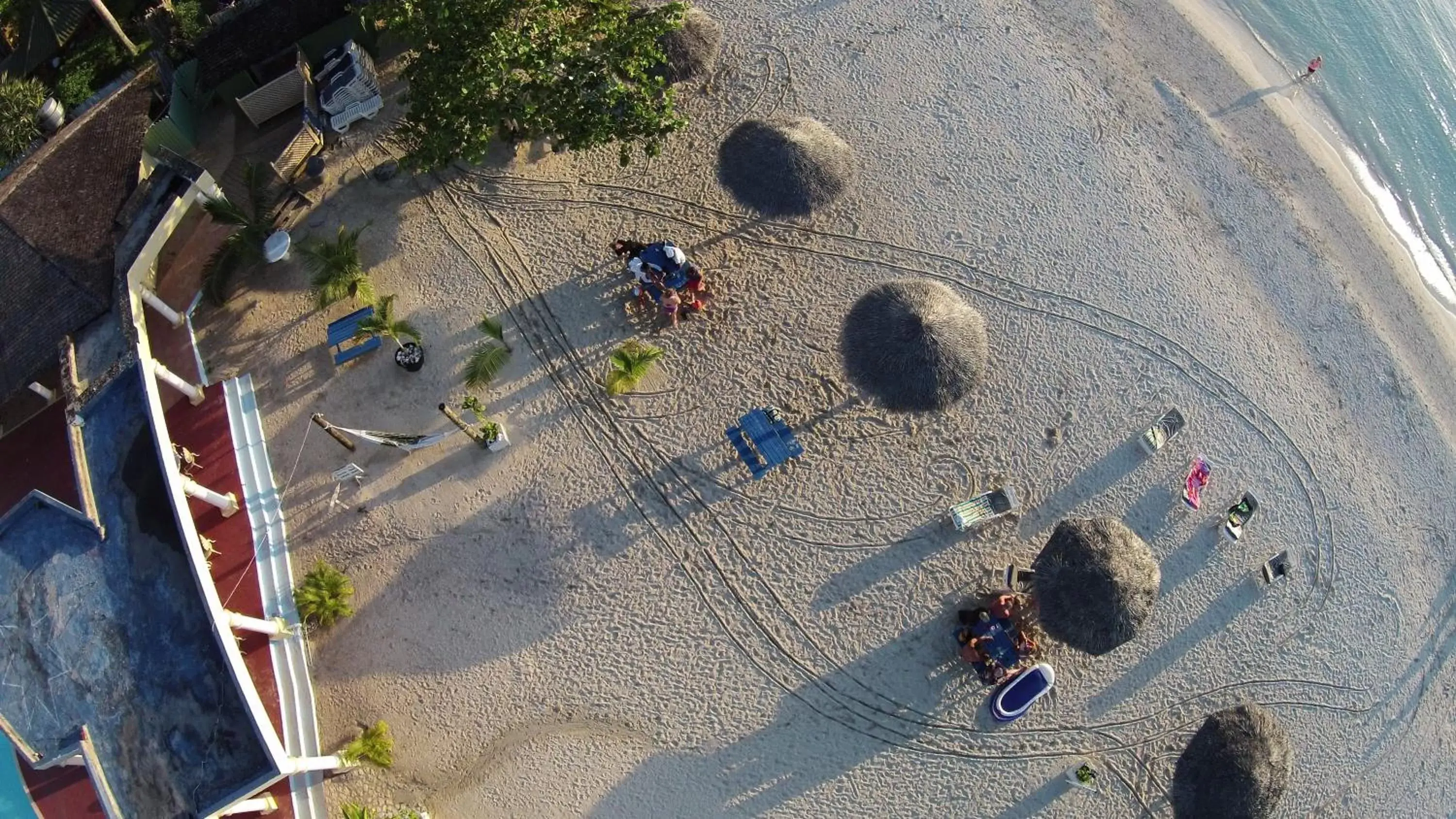 Bird's-eye View in Beachcomber Club Resort