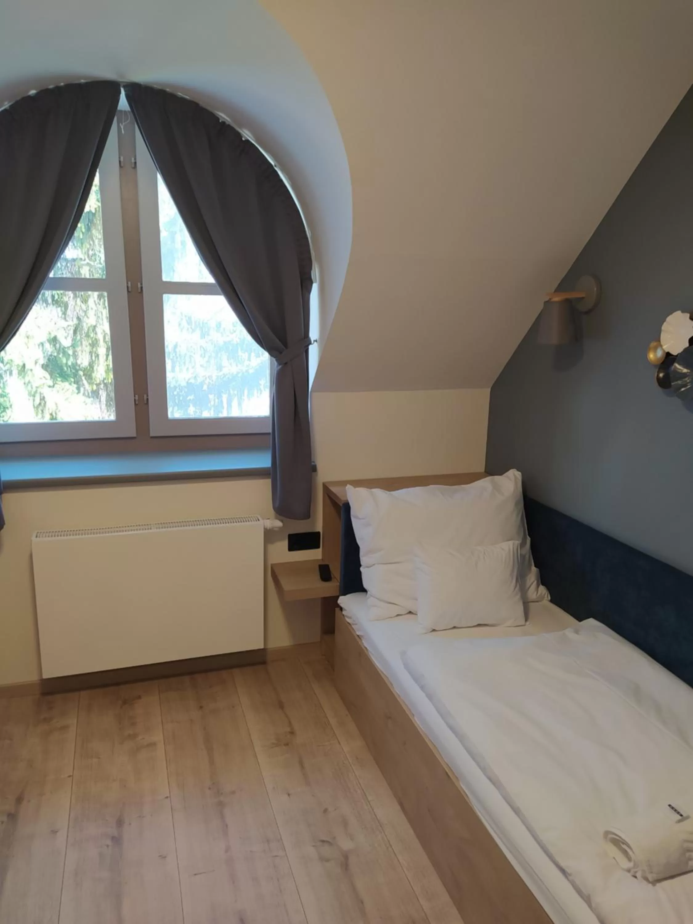 Bedroom, Bed in Knáb Panzió