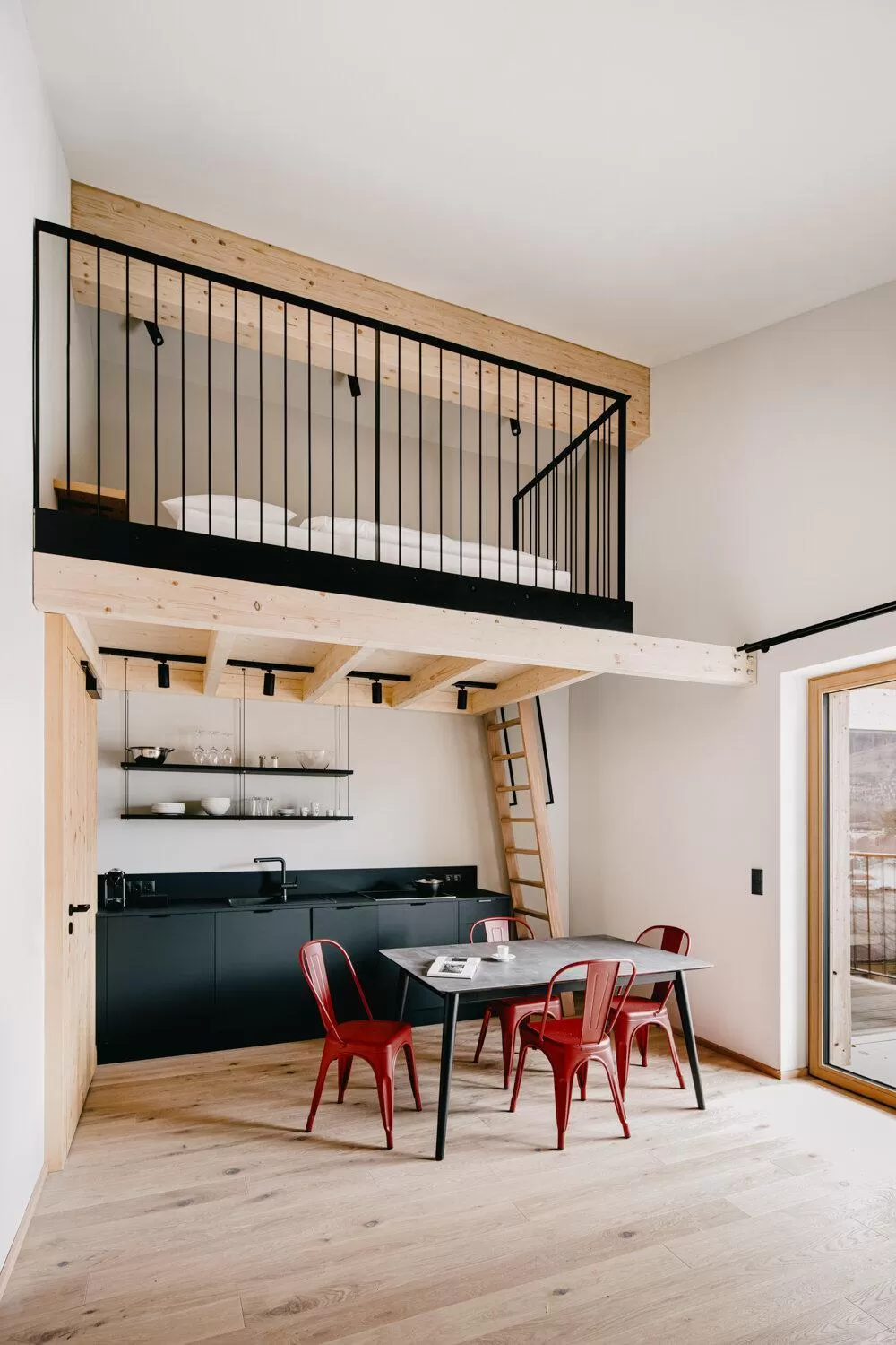 Bed in das bleibt Alpine Suites