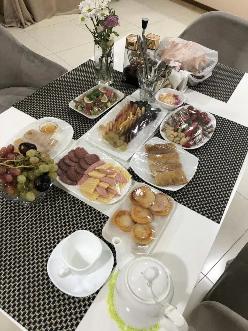 Breakfast in Suleyman hotel