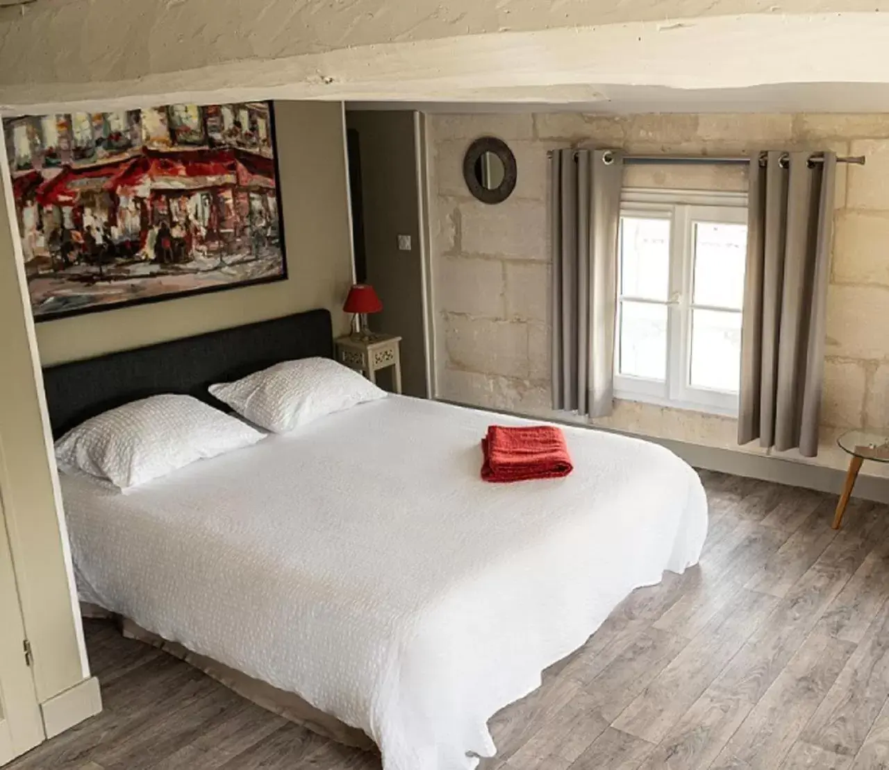 Bedroom, Bed in La Tillaie