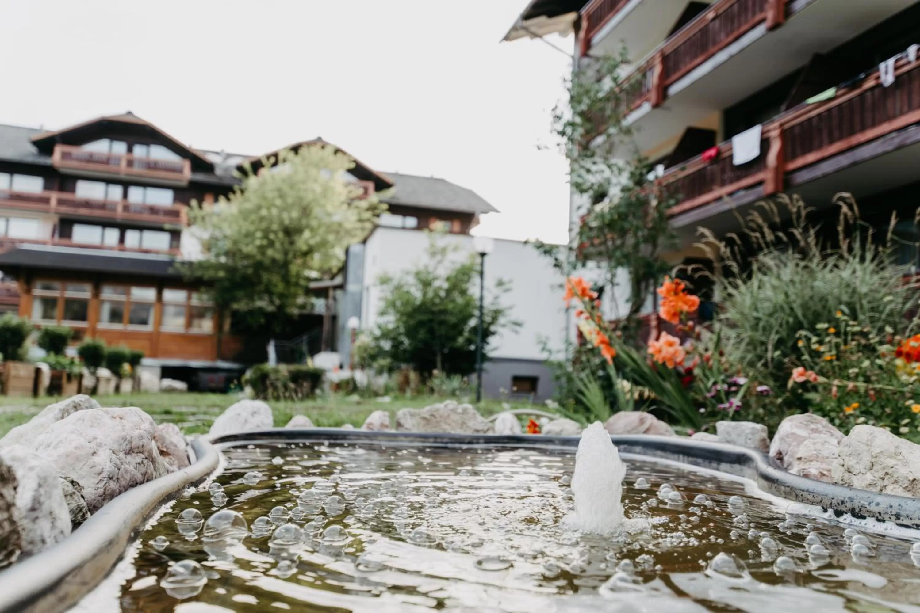 Garden in Vitalhotel Gosau