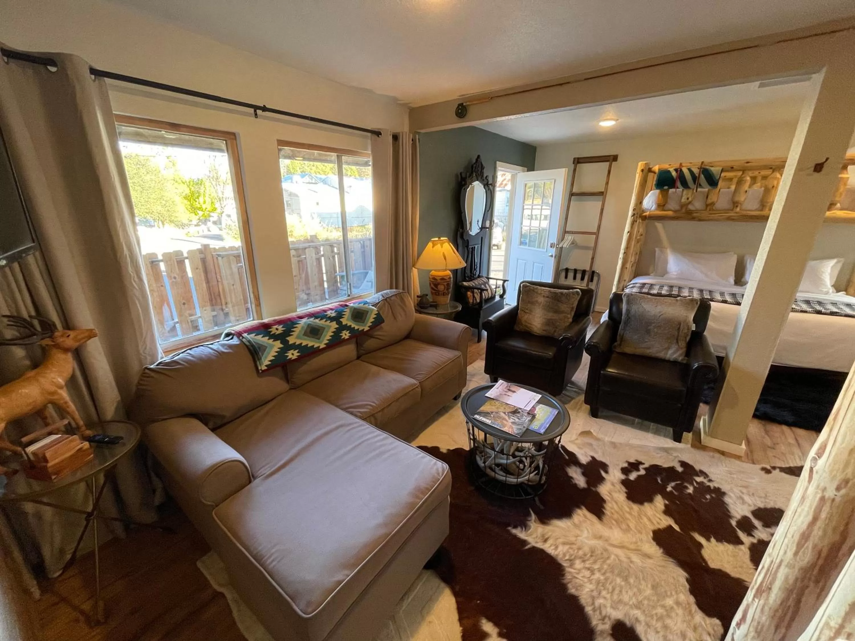Living room in Yosemite Basecamp