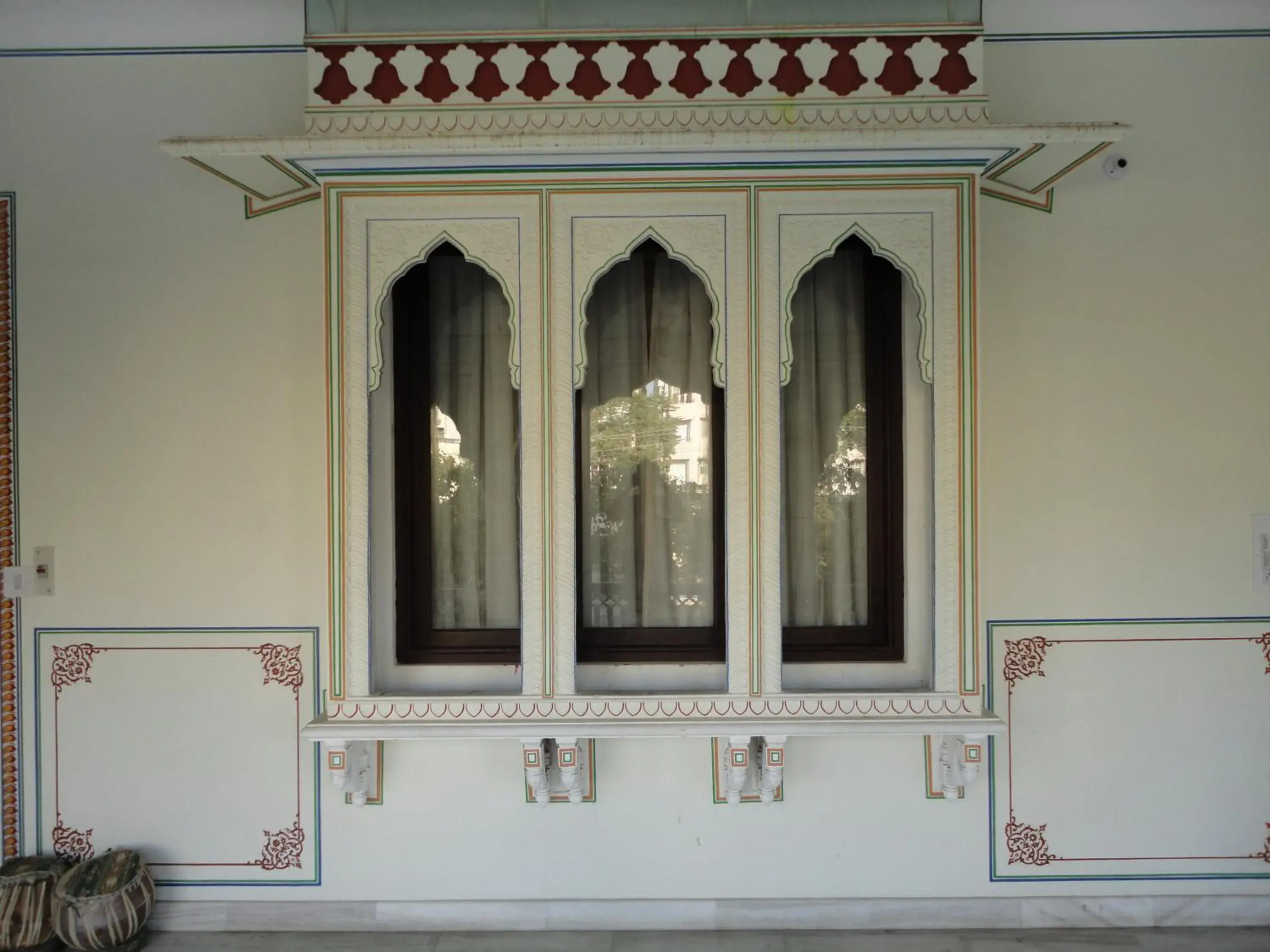 Lobby or reception in Krishna Palace - A Heritage Hotel