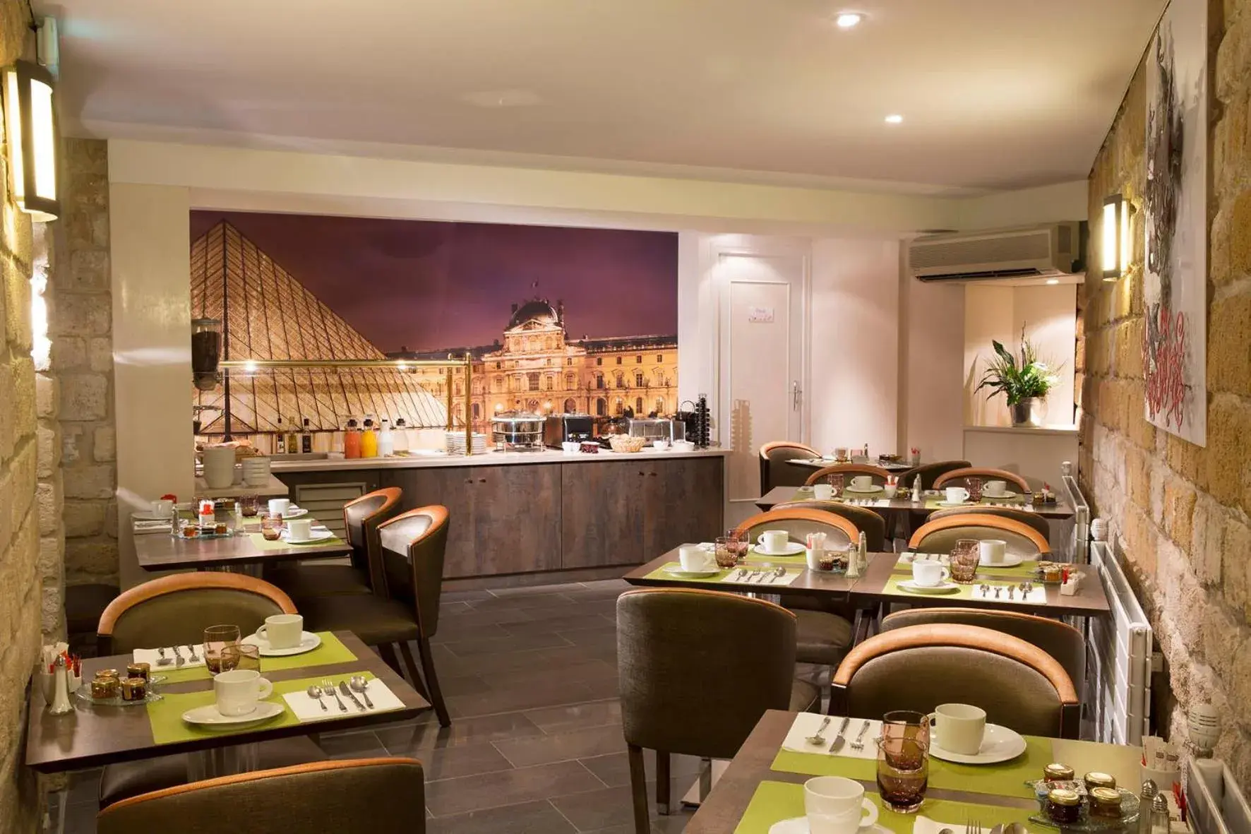 Breakfast, Restaurant/Places to Eat in Hotel Elysa-Luxembourg