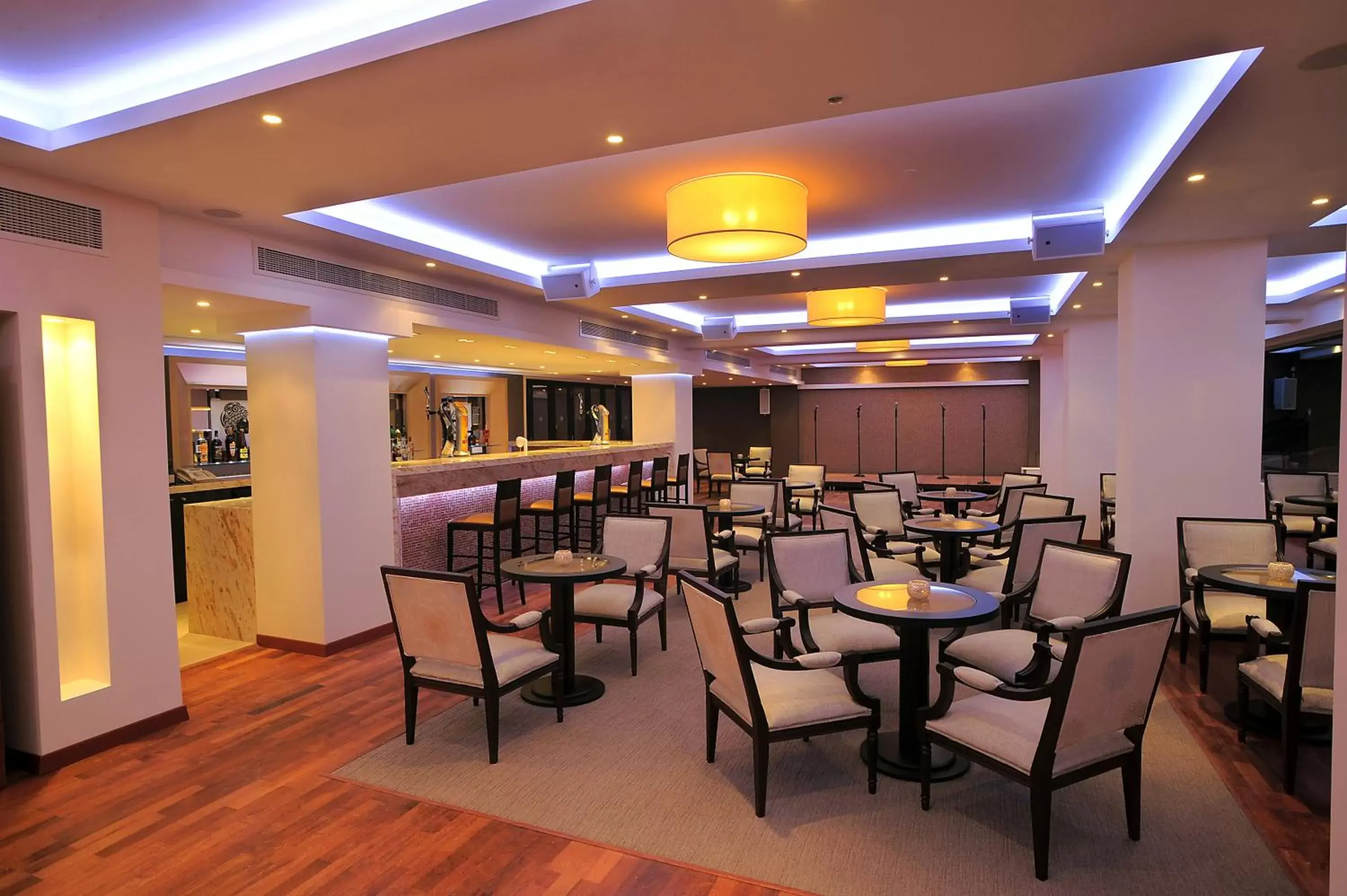 Lounge or bar, Restaurant/Places to Eat in Alexander The Great Beach Hotel