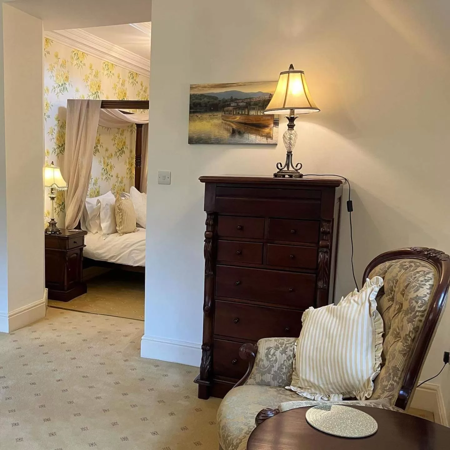 Bed in Storrs Gate House