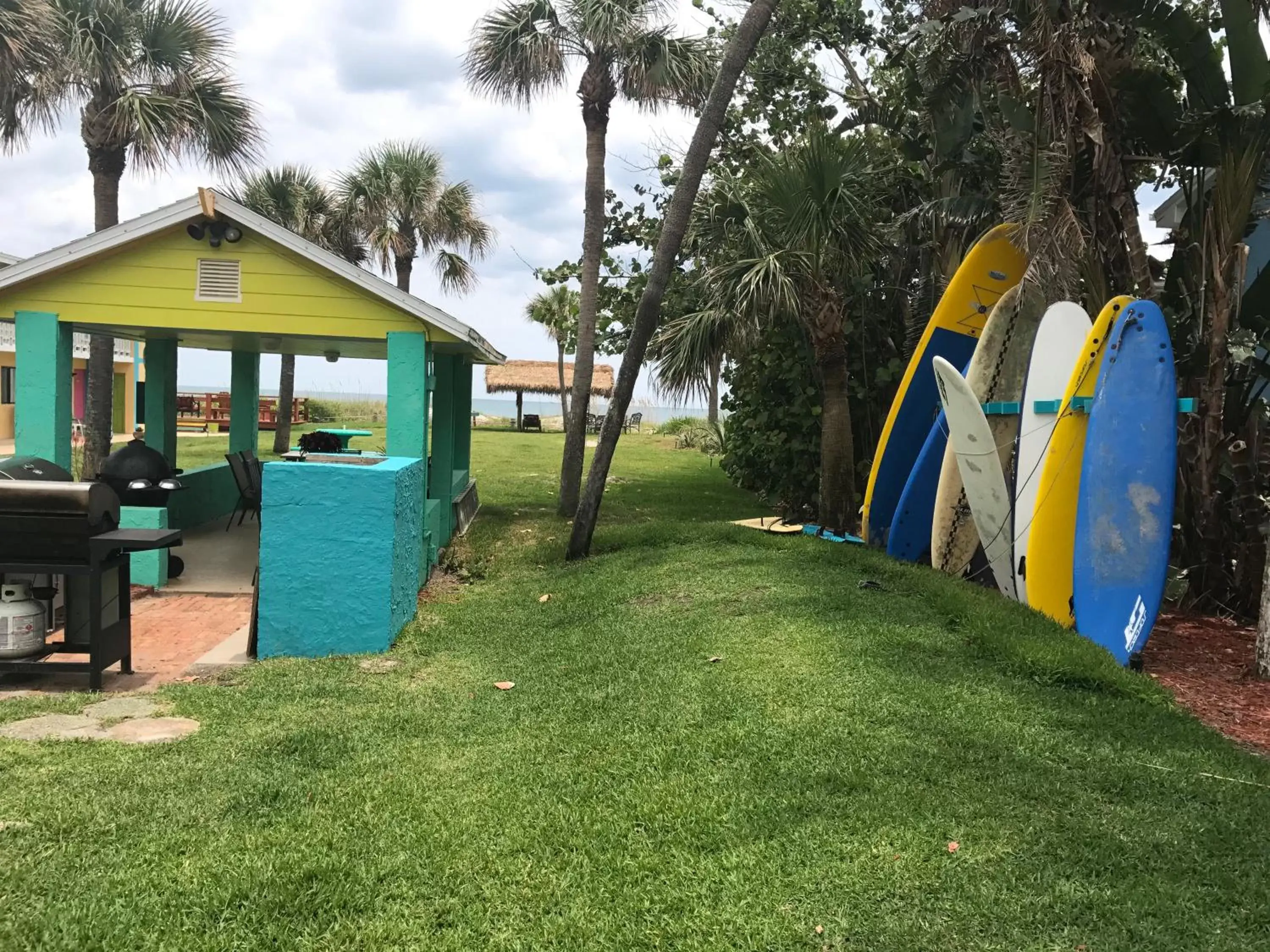 Facade/entrance, Children's Play Area in South Beach Inn - Cocoa Beach